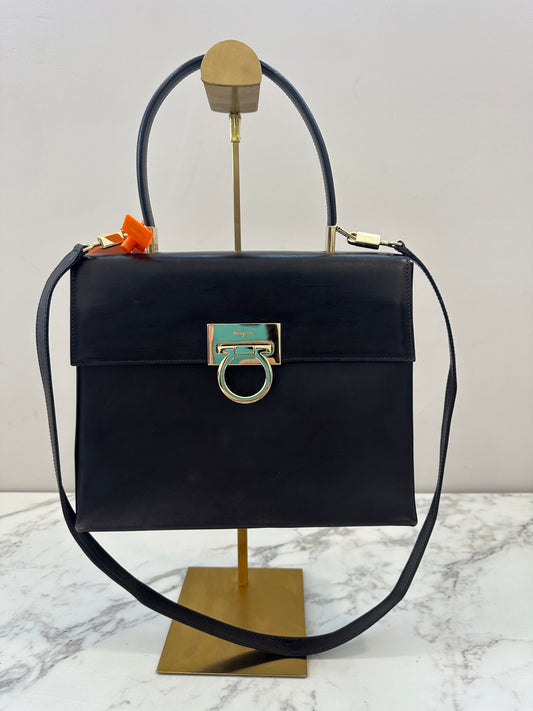 Salvatore Ferragamo Gancini Brown