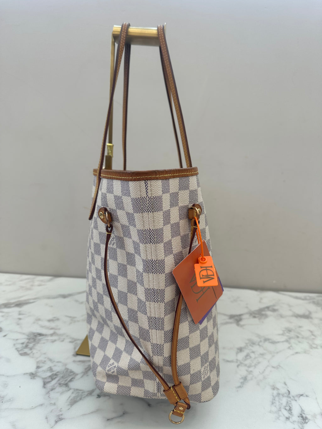 Louis Vuitton Neverfull Azur MM + Pochette