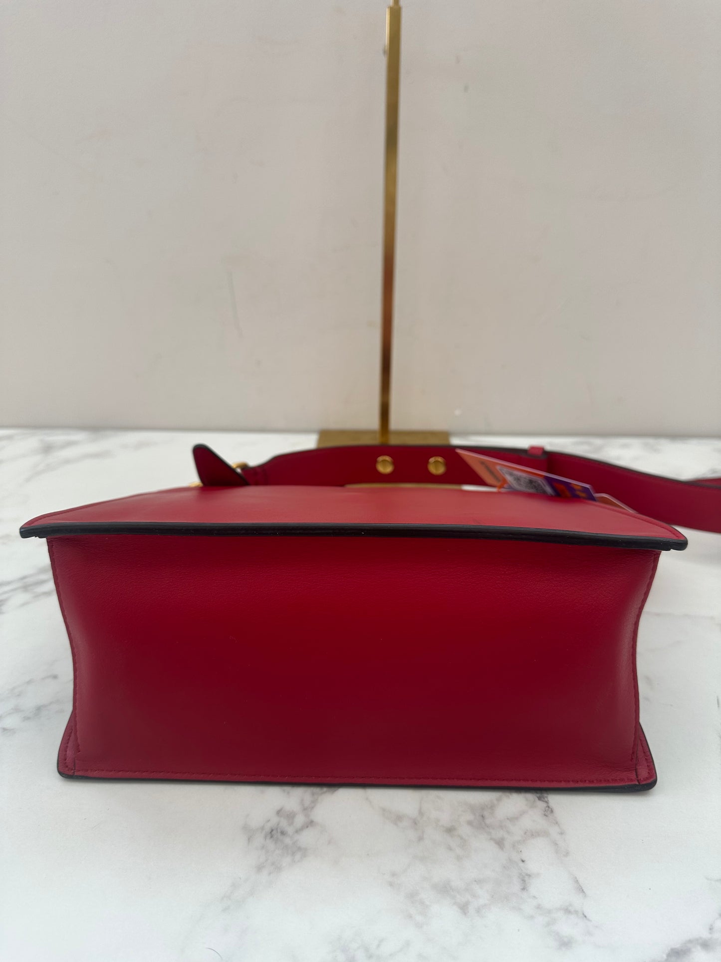 Fendi red 2way Bag