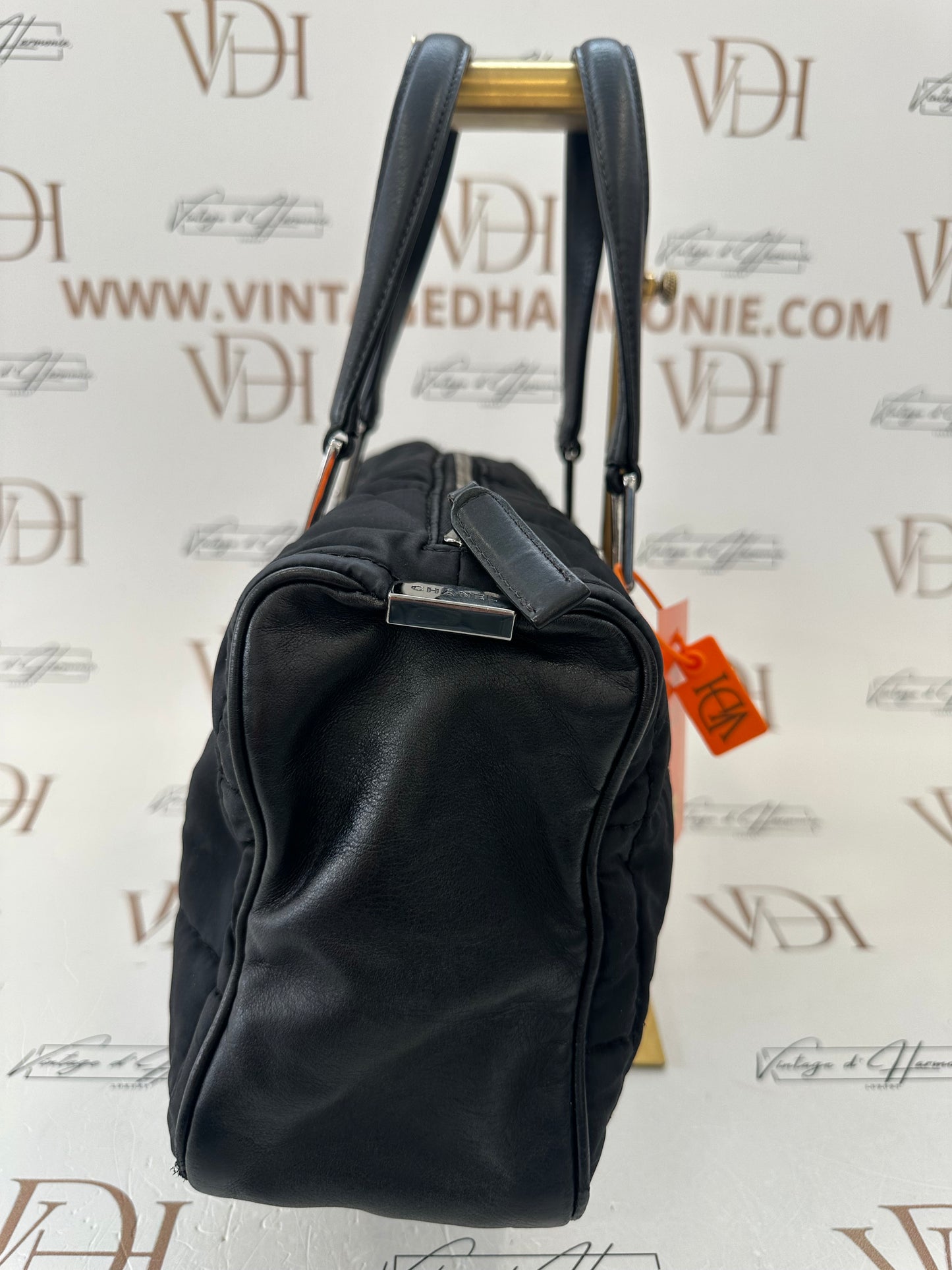 017765 - Chanel Black Nylon