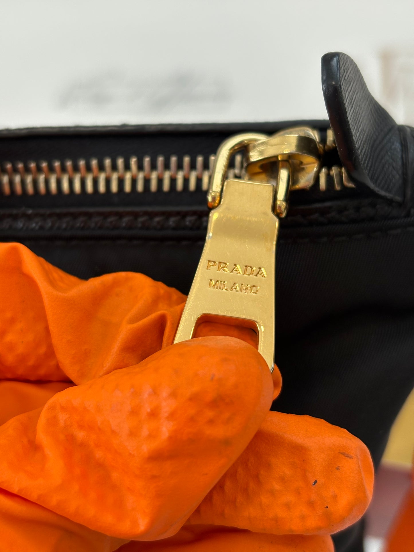 384216 - Prada Black Nylon