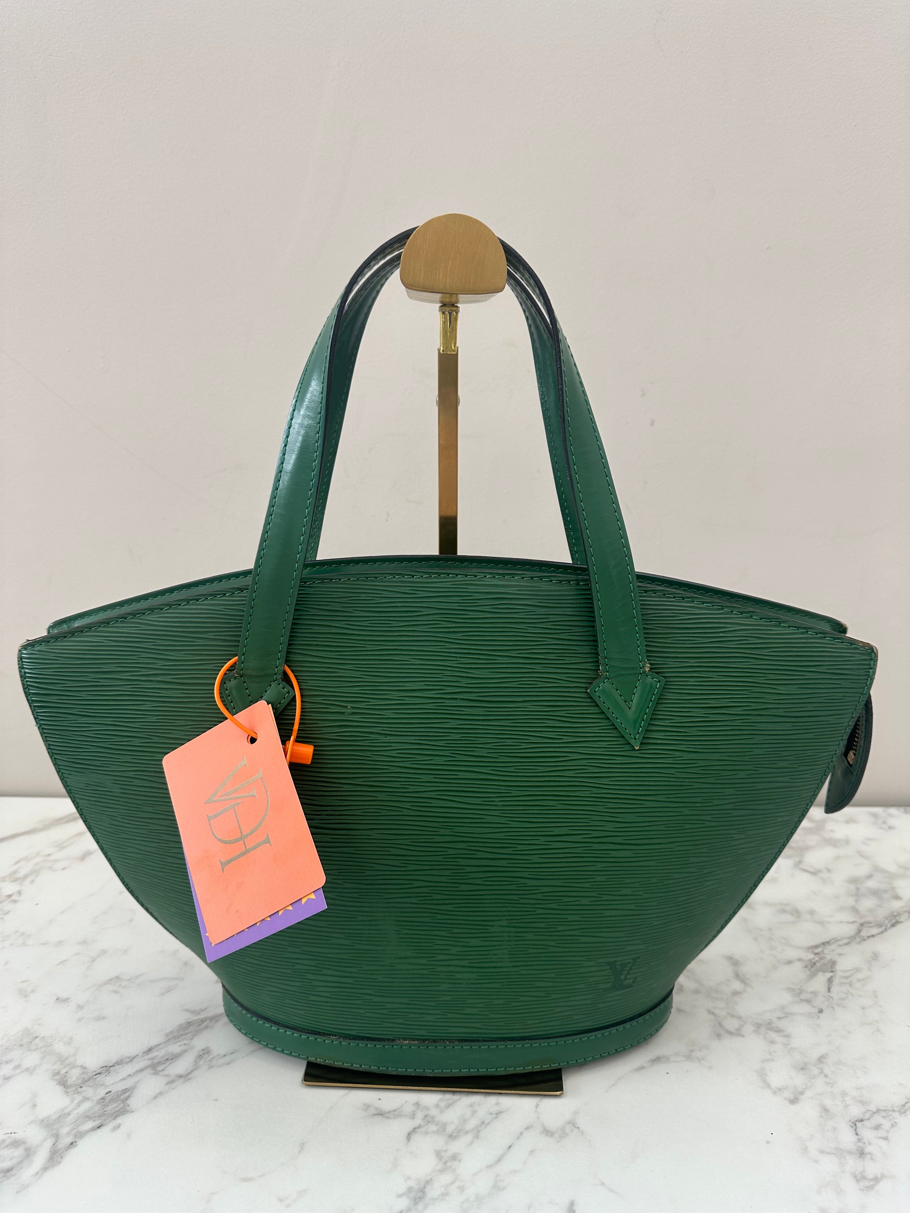 Louis Vuitton Green Epi Saint jacques