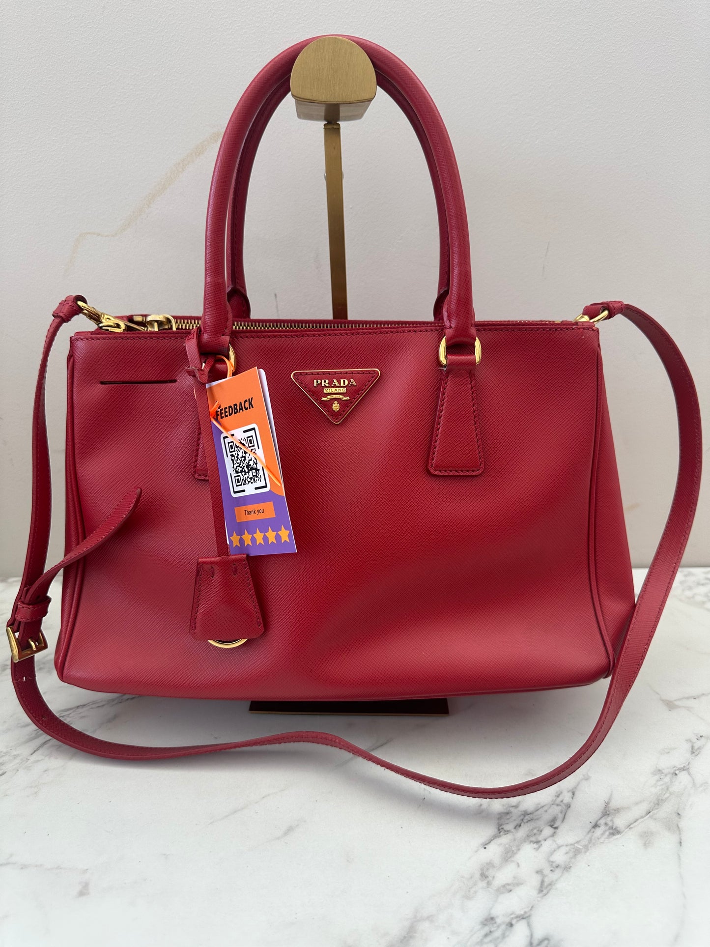 Prada Galleria Red