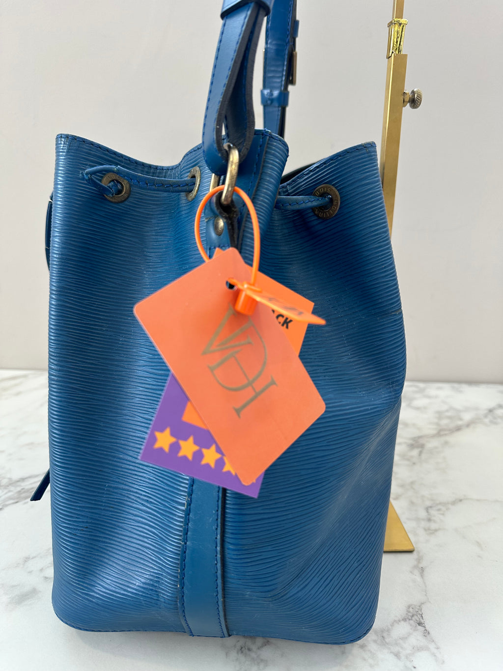 Louis Vuitton Epi Petite Noé Blue