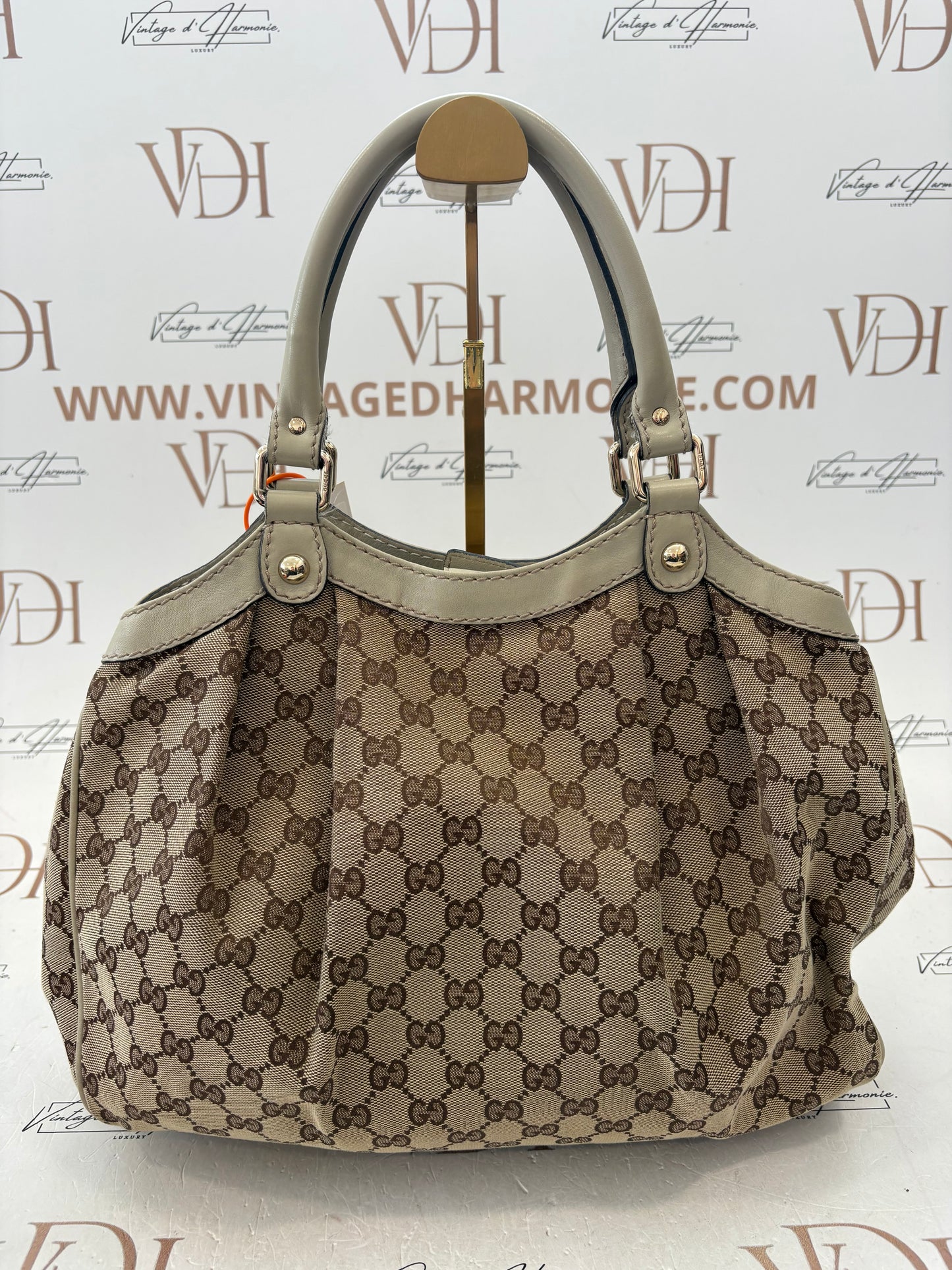 018977 - Gucci Beige Canvas GG