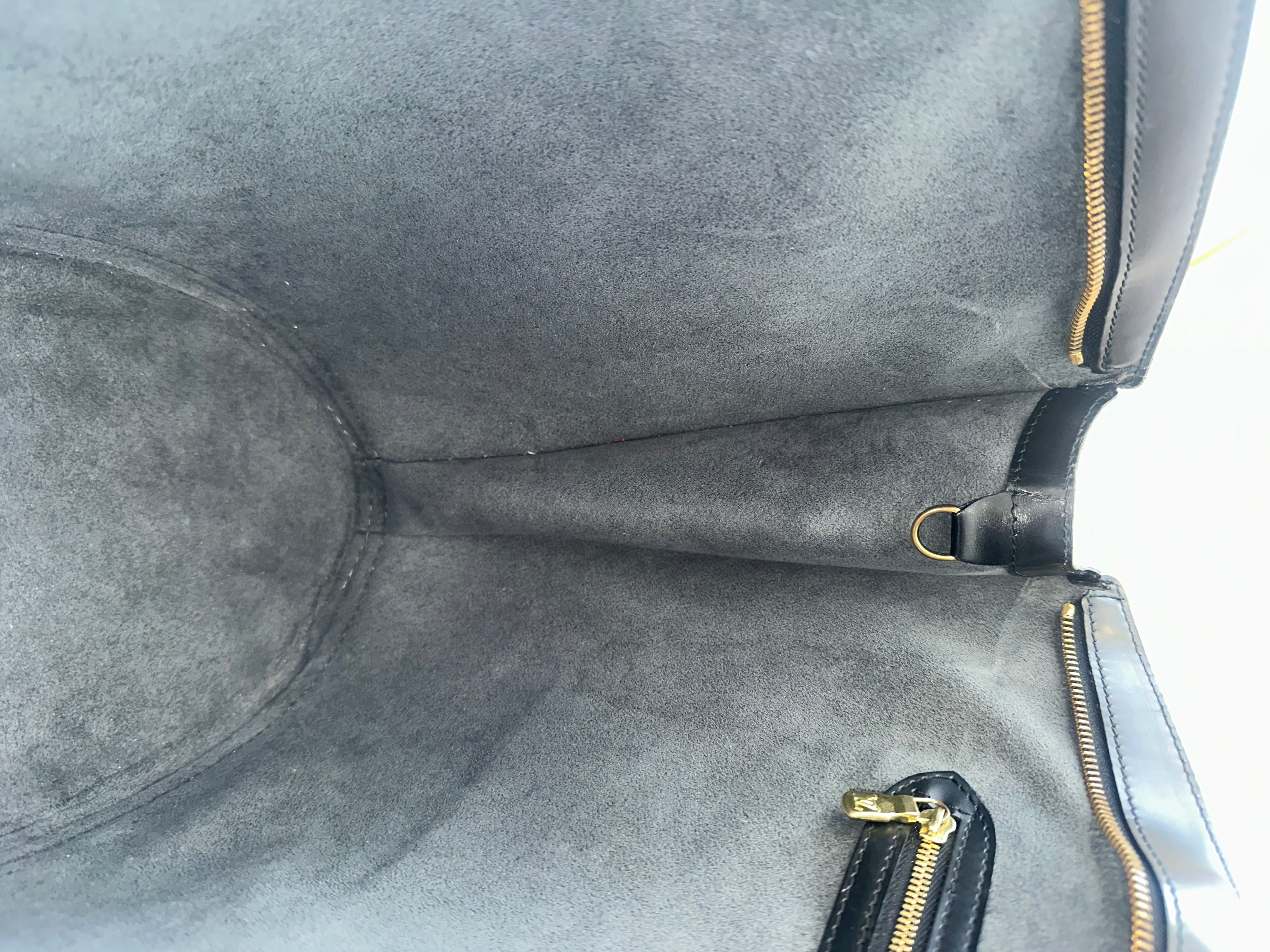 Louis Vuitton Black Epi Saint Jacques