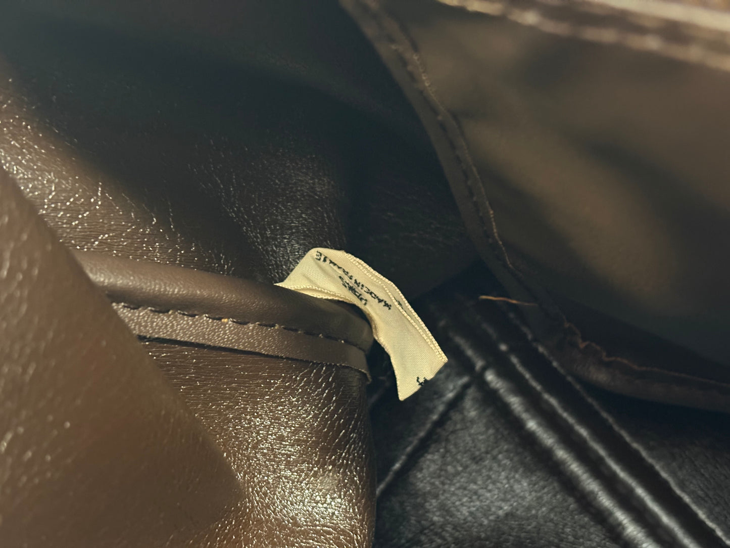 018597 - Christian Dior Brown Trotter Duffle