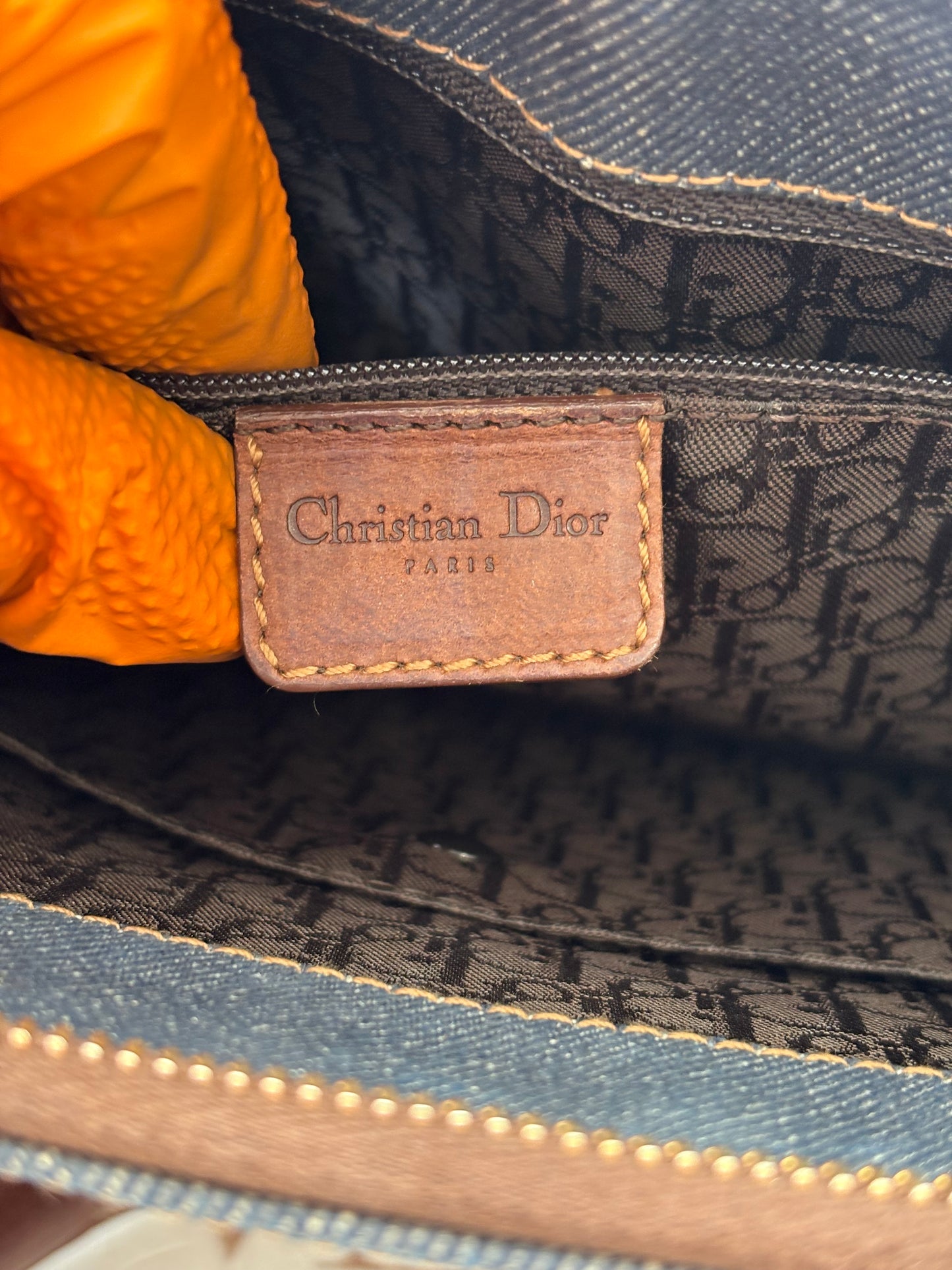 018158 - Christian Dior Blue Denim Street