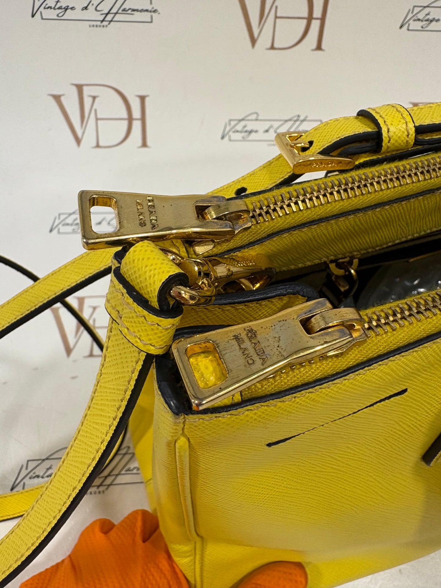 382990 - Prada Galleria Yellow