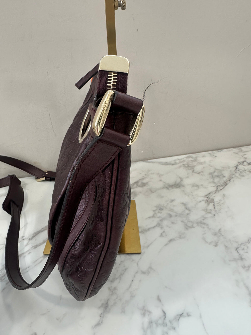 Gucci Brown Guccissima Abbey