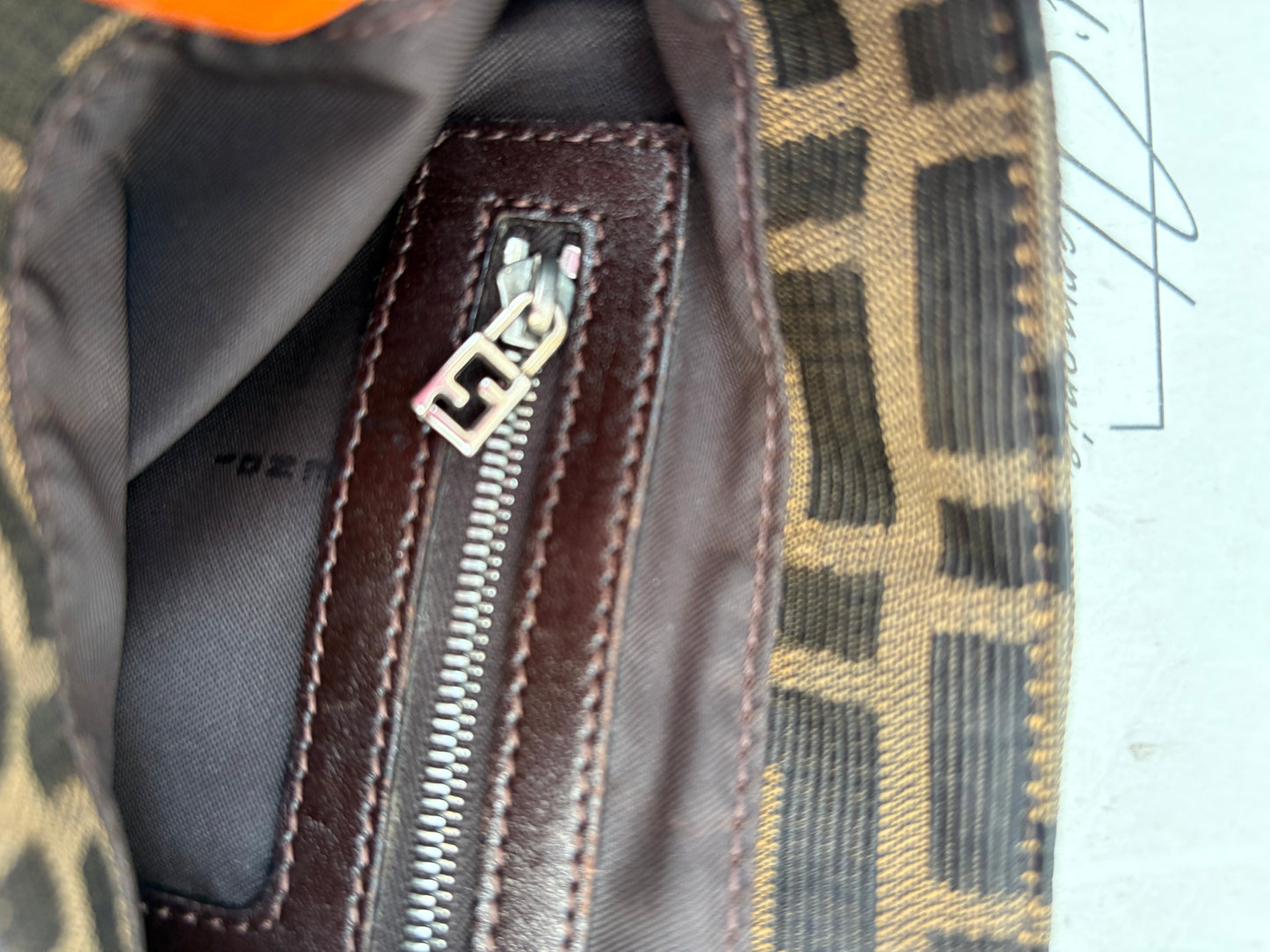 018637 - Fendi brown Zucca