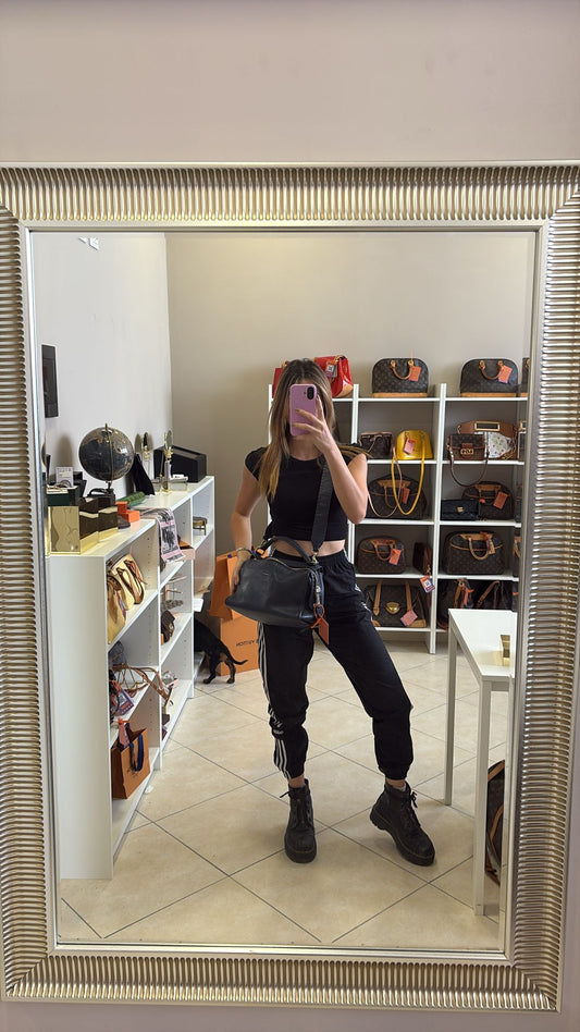 Fendi Blue Leather