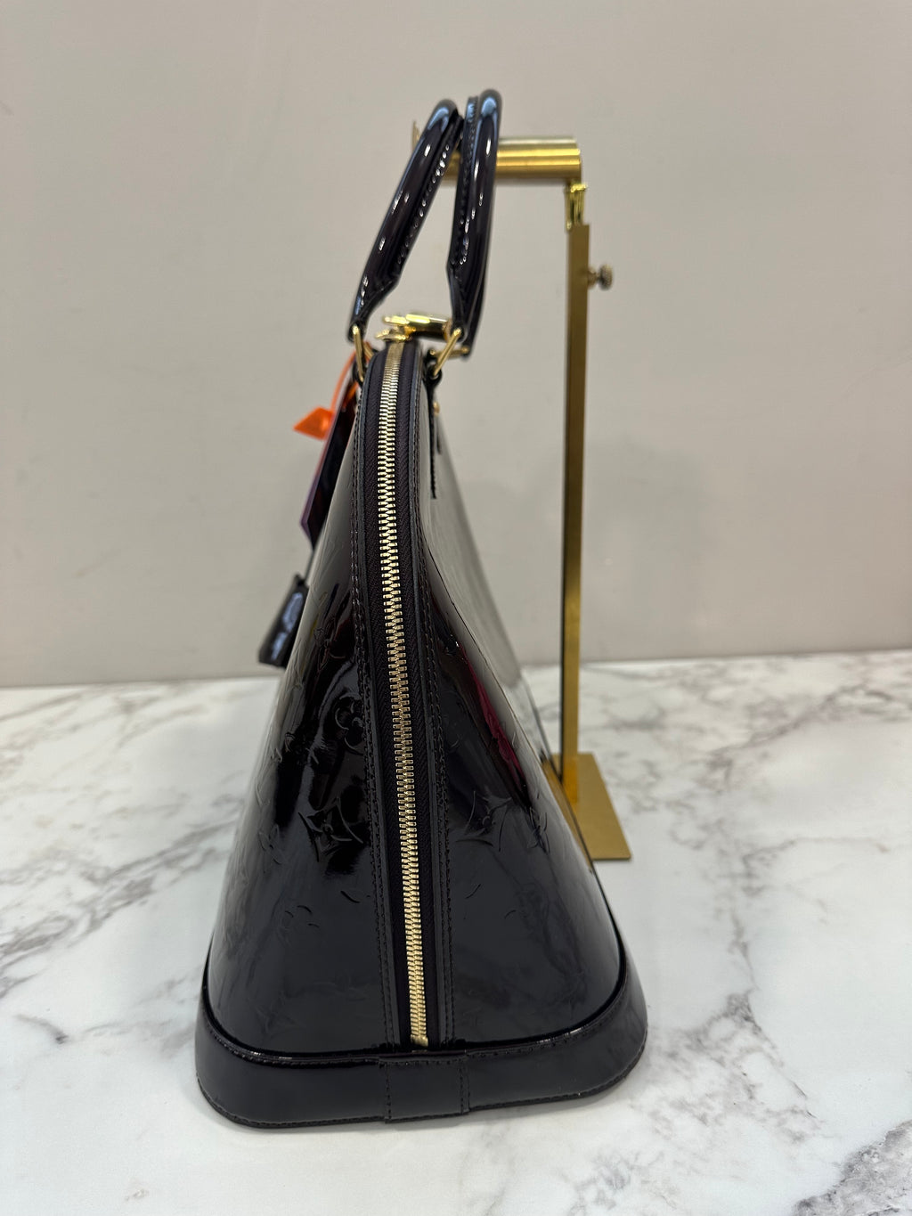 Louis Vuitton Alma Vernis Black