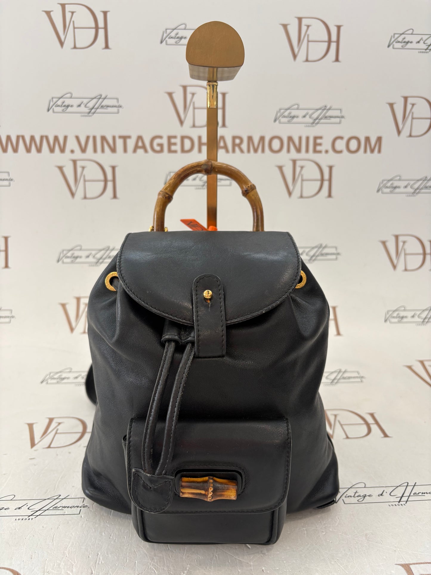 018078 - Gucci Bamboo Backpack