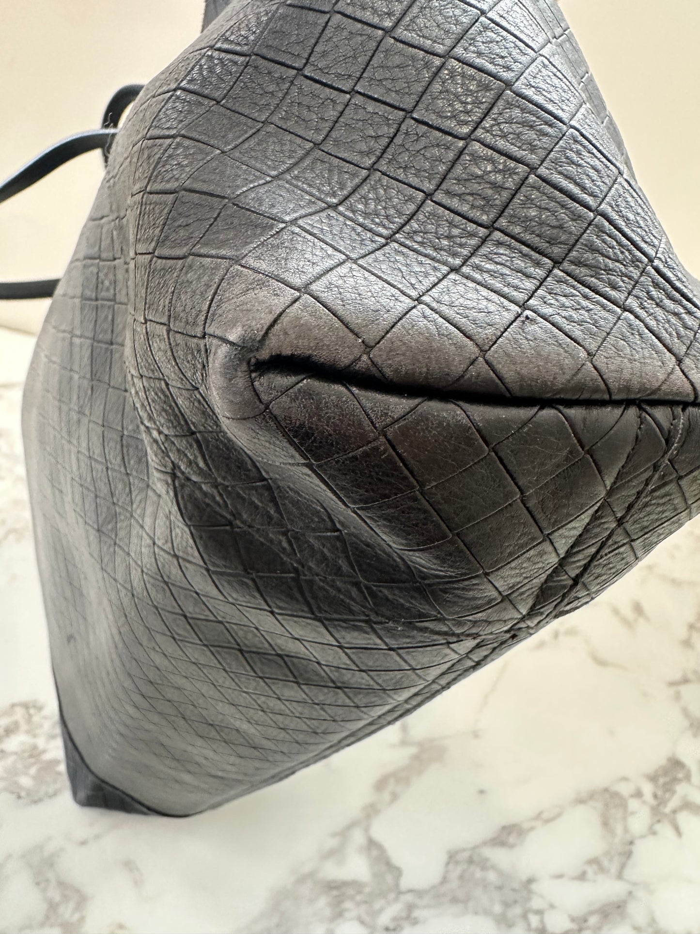 Bottega Veneta Tote Intrecciato Black