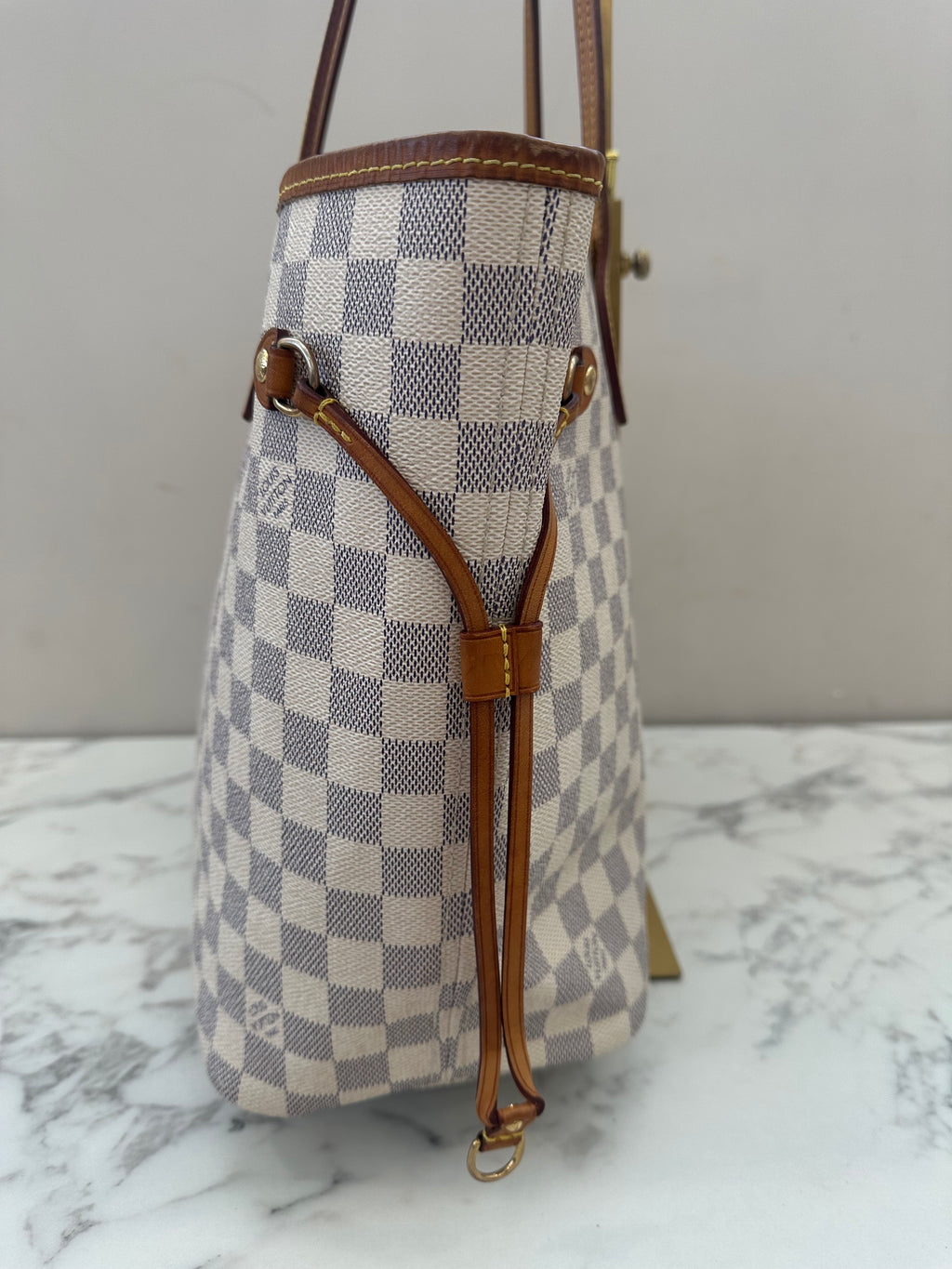 Louis Vuitton Neverfull Azur MM + Pochette