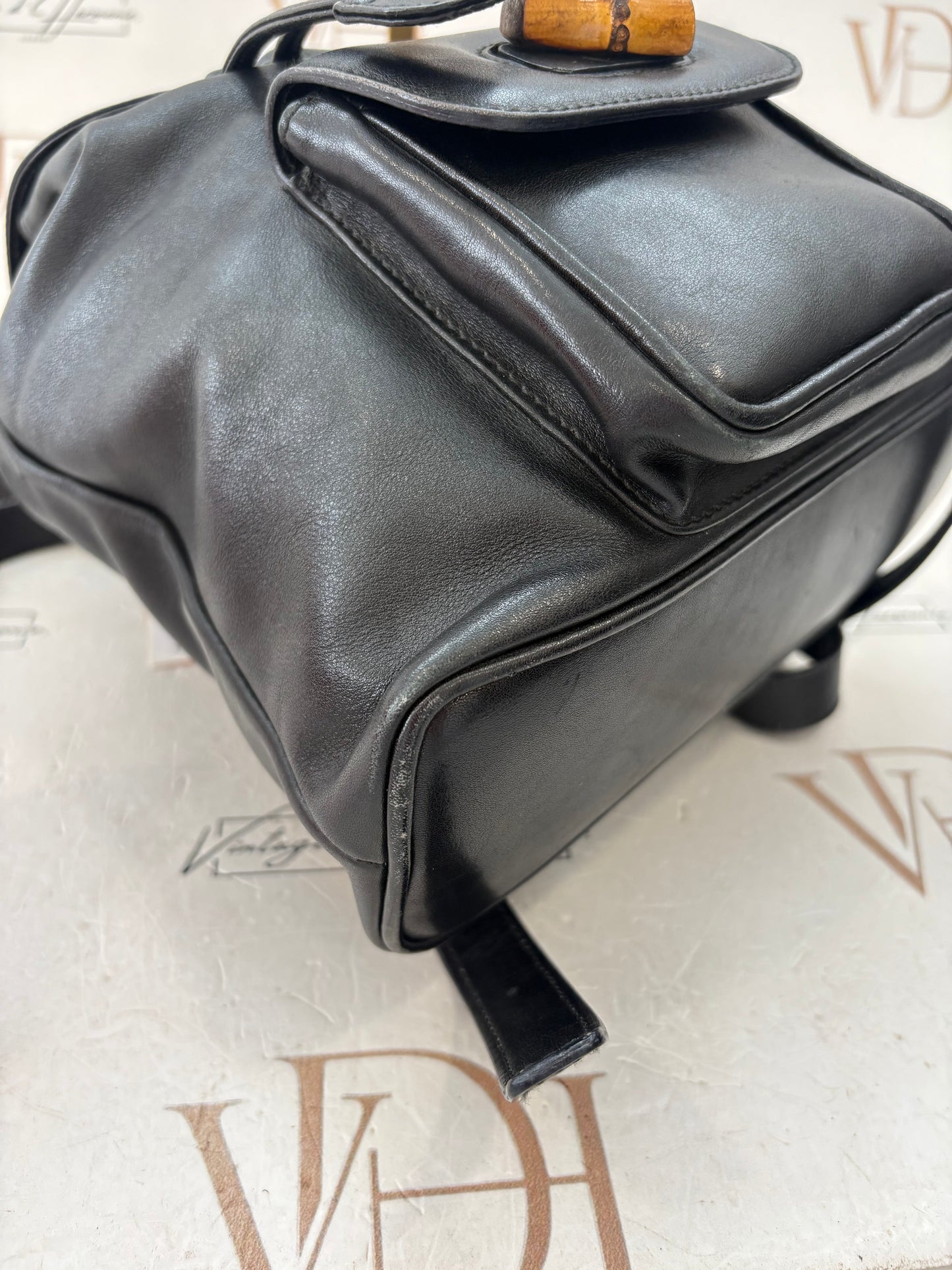 018078 - Gucci Bamboo Backpack