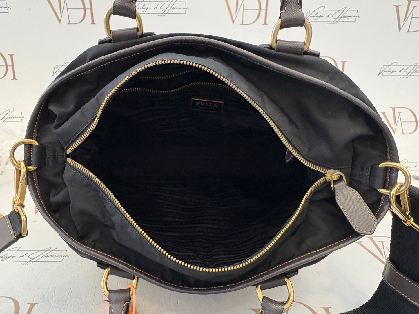 383522 - Prada Black Nylon