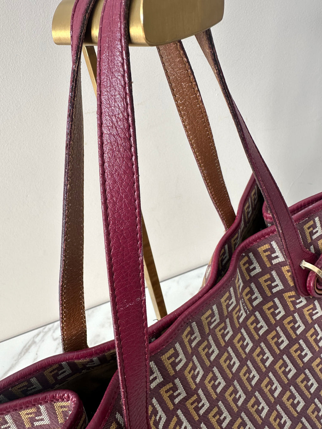 Fendi Bordeaux Zucchino