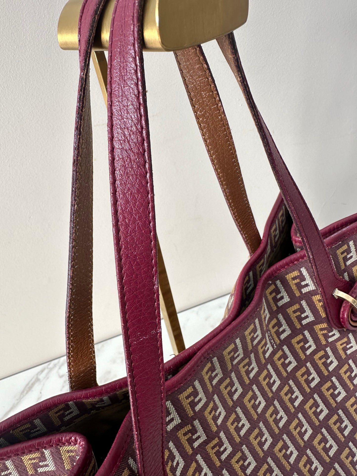 Fendi Bordeaux Zucchino