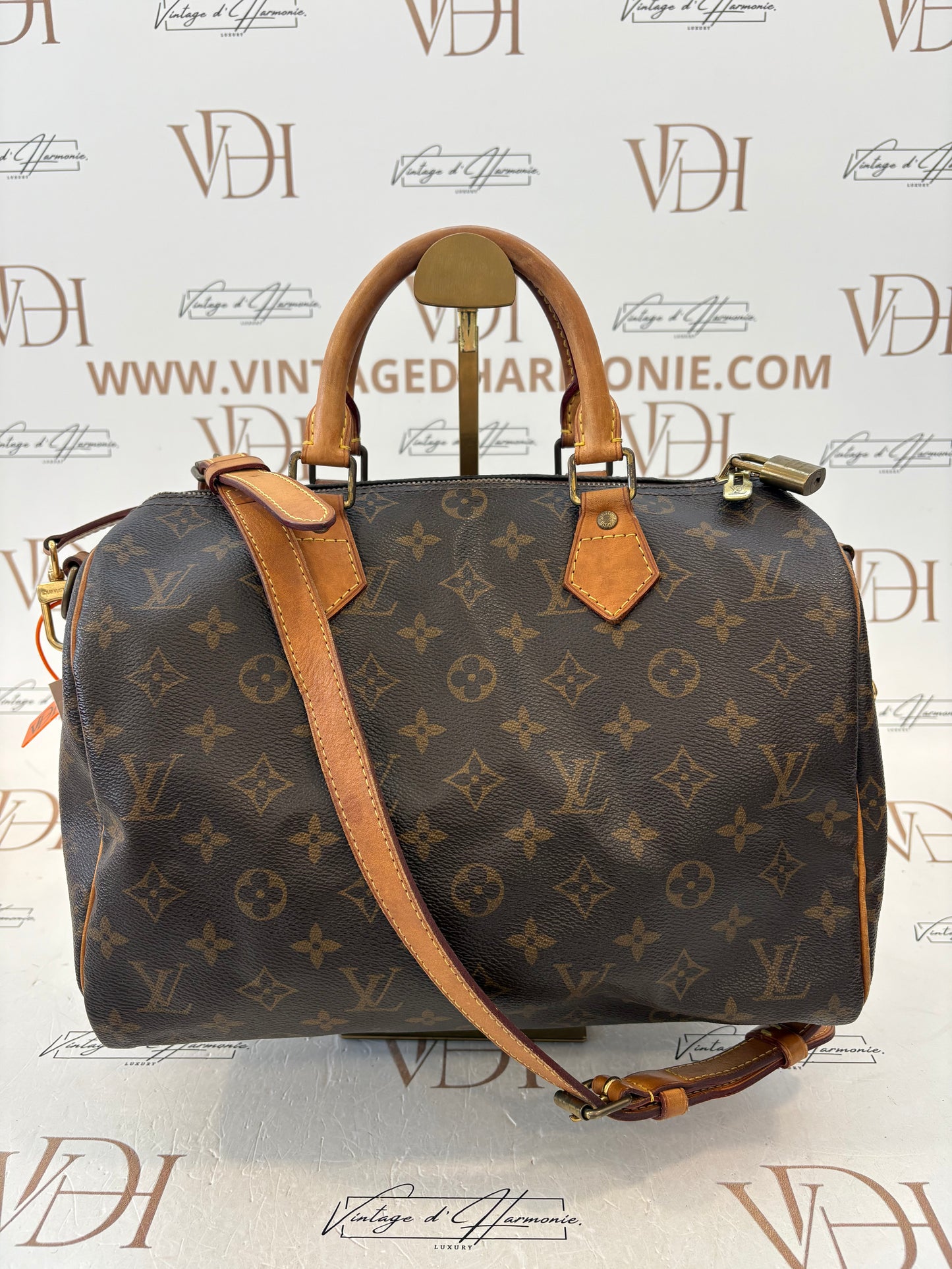 017654 - Louis Vuitton Speedy 30 Bandouliere