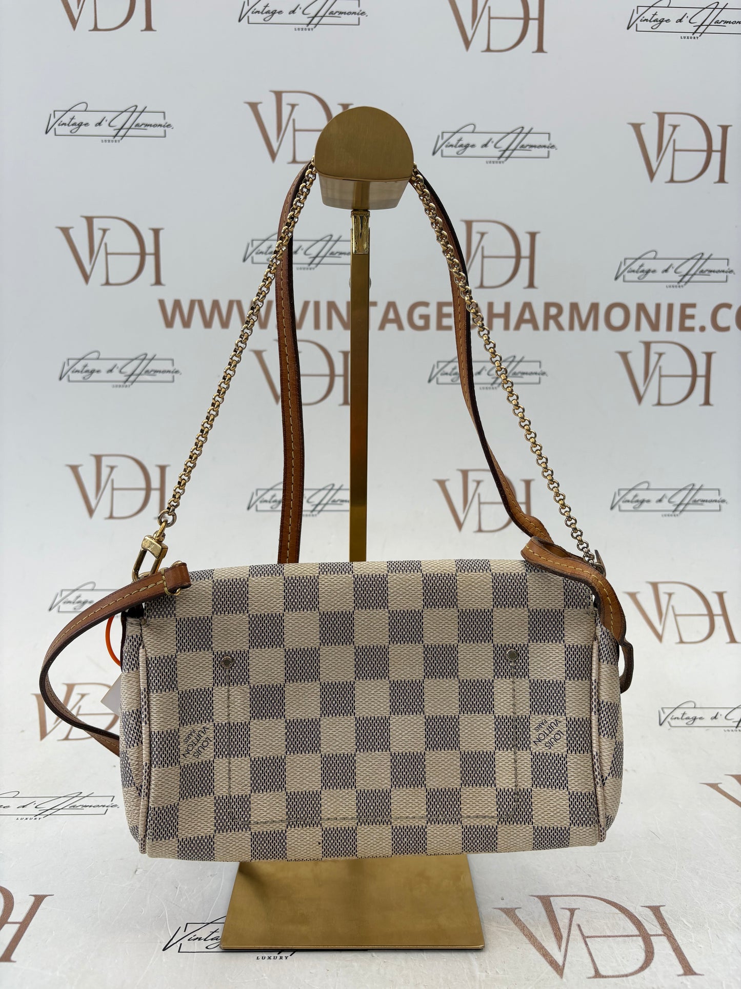 018769 - Louis Vuitton Damier Azur Favorite
