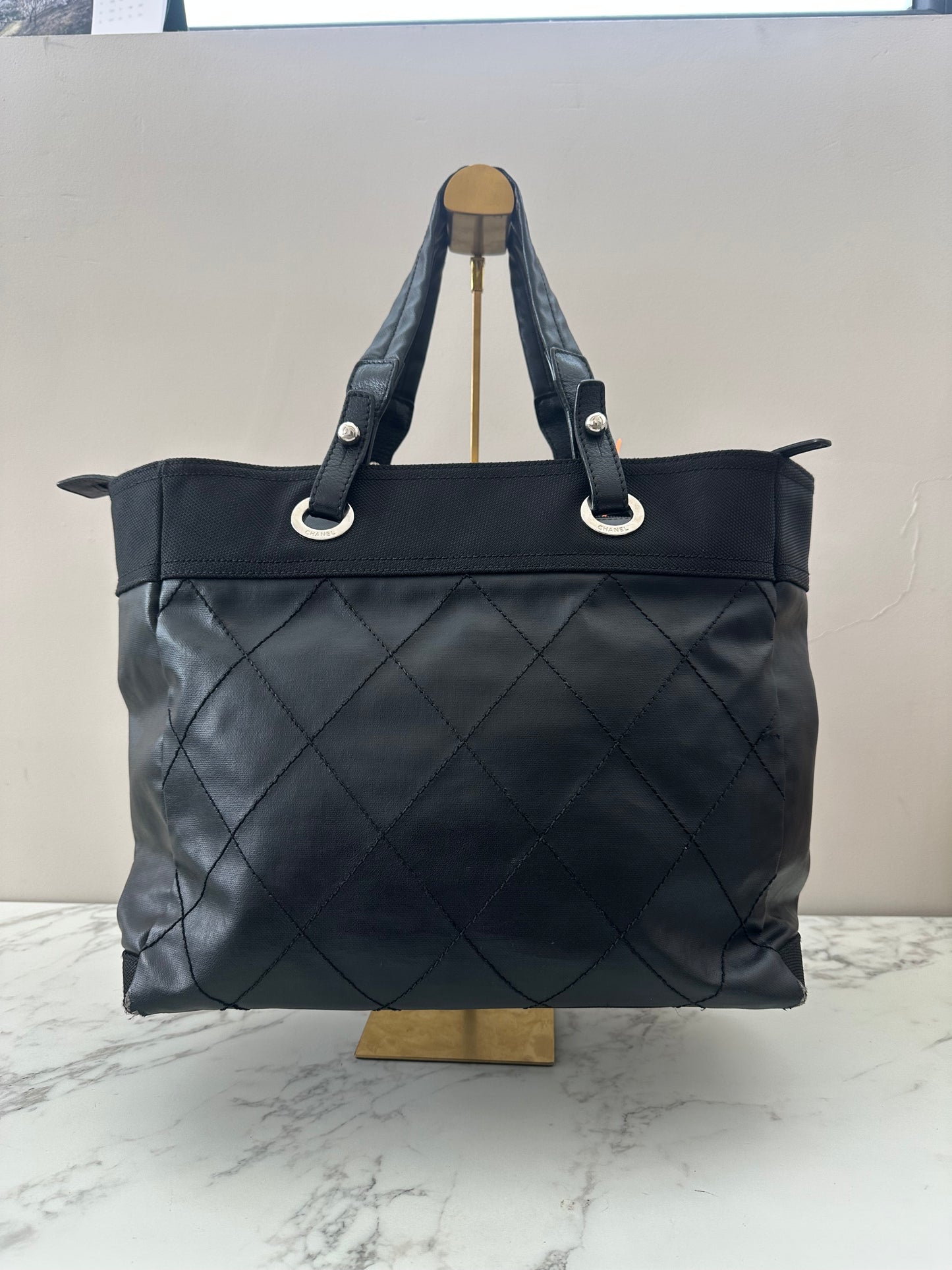 Chanel Black Canvas Paris-Biarri