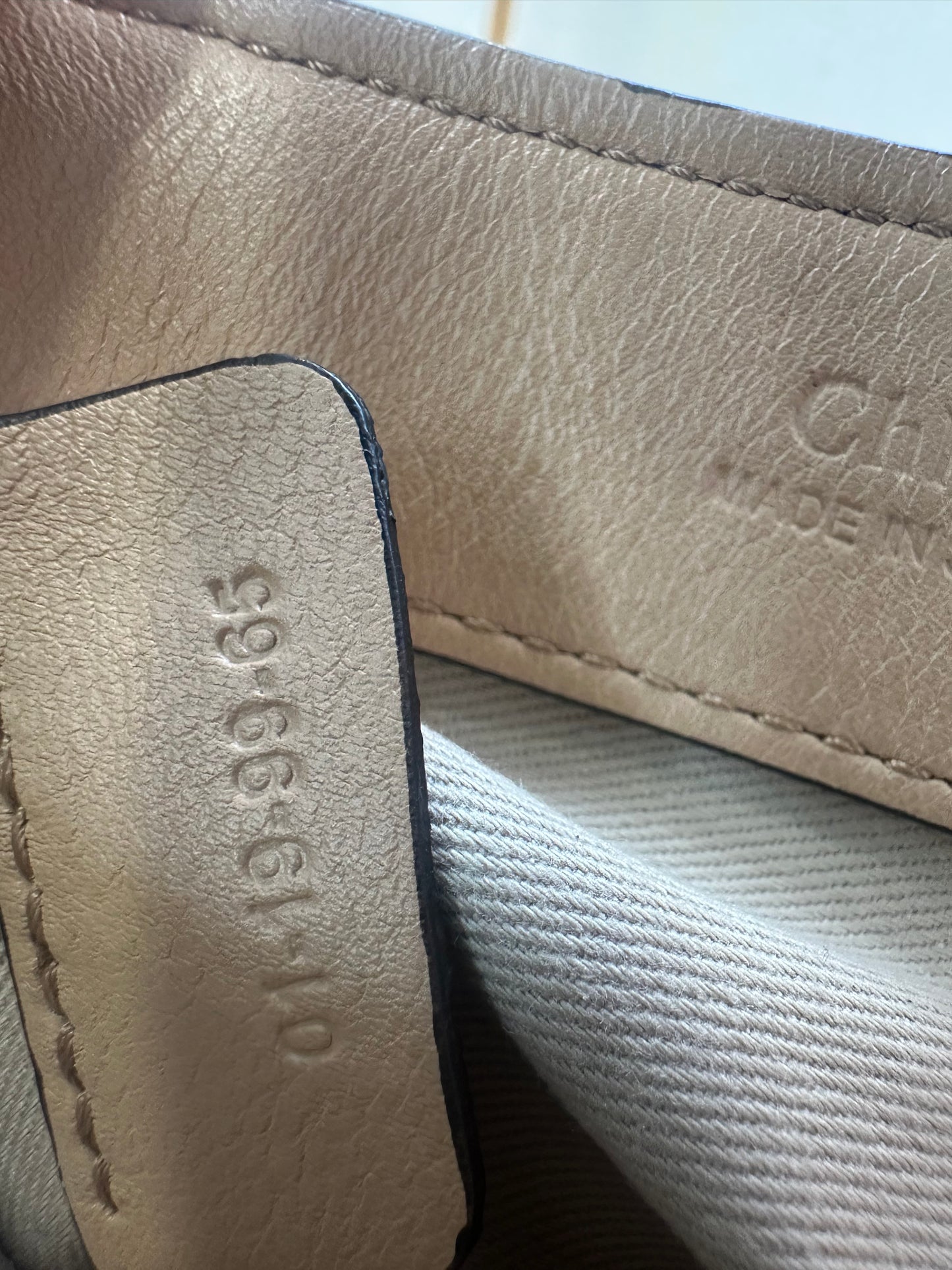 Chloe Beige 2way Bag