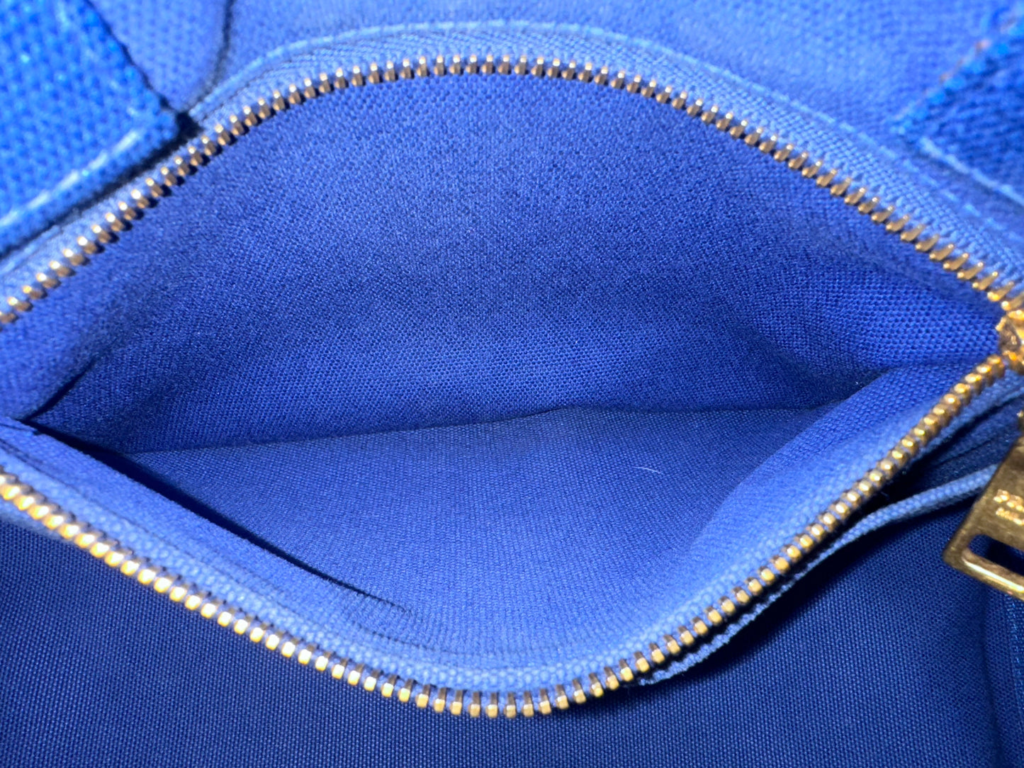 Prada Blue Canapa