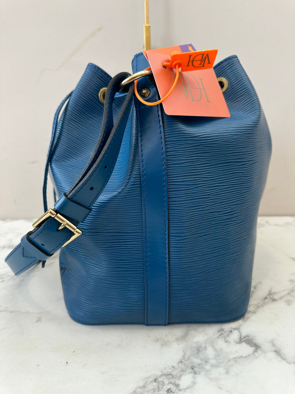 Louis Vuitton Petite Noé Blue Epi
