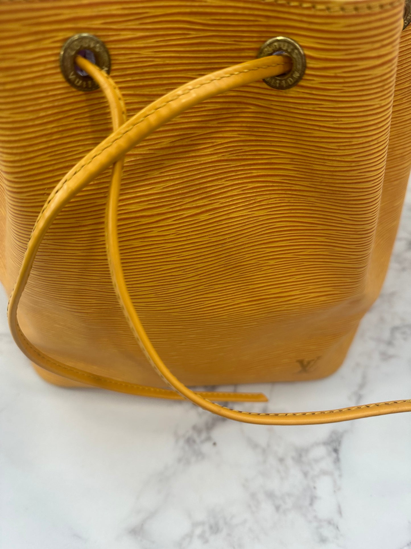 Louis Vuitton Yellow Epi Petite Noé