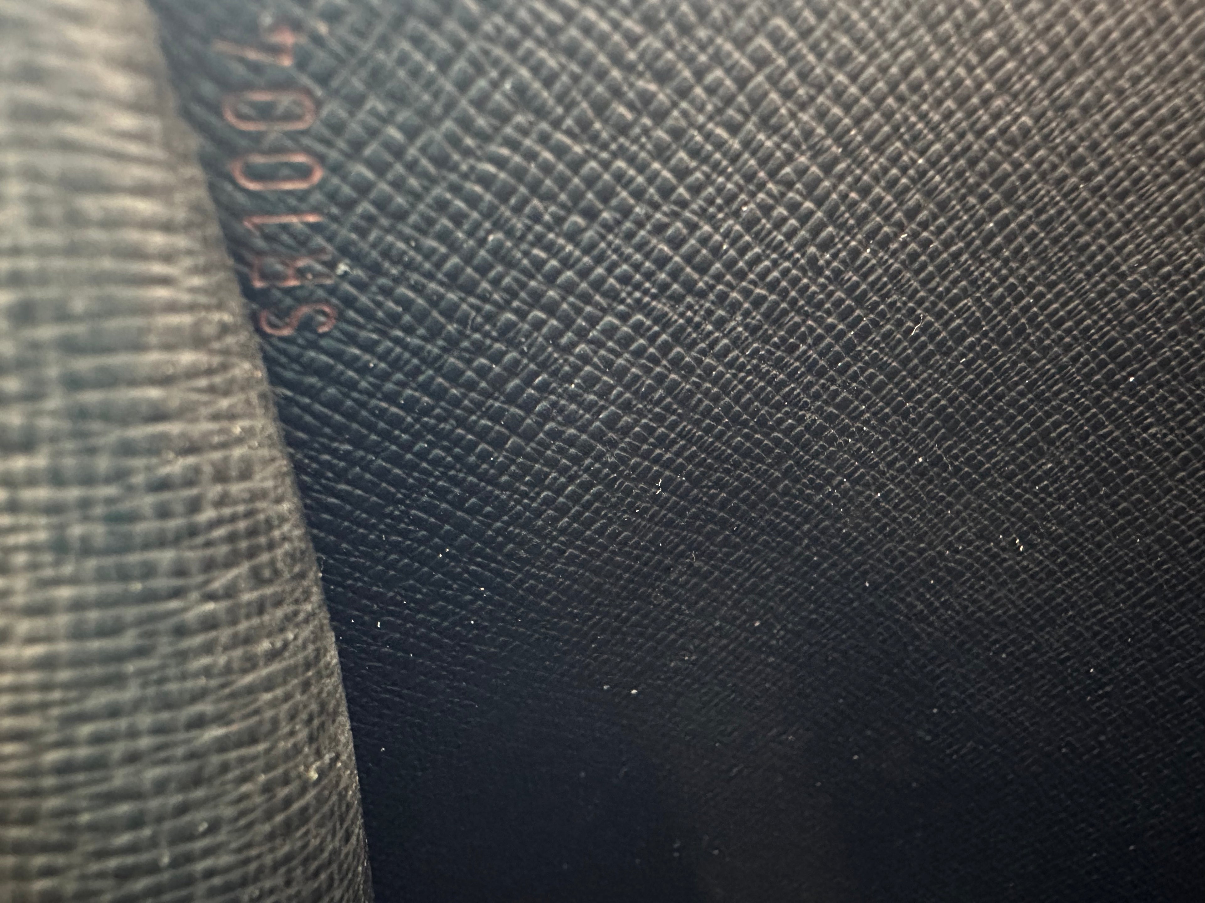 Louis Vuitton Epi Black Monceau 28