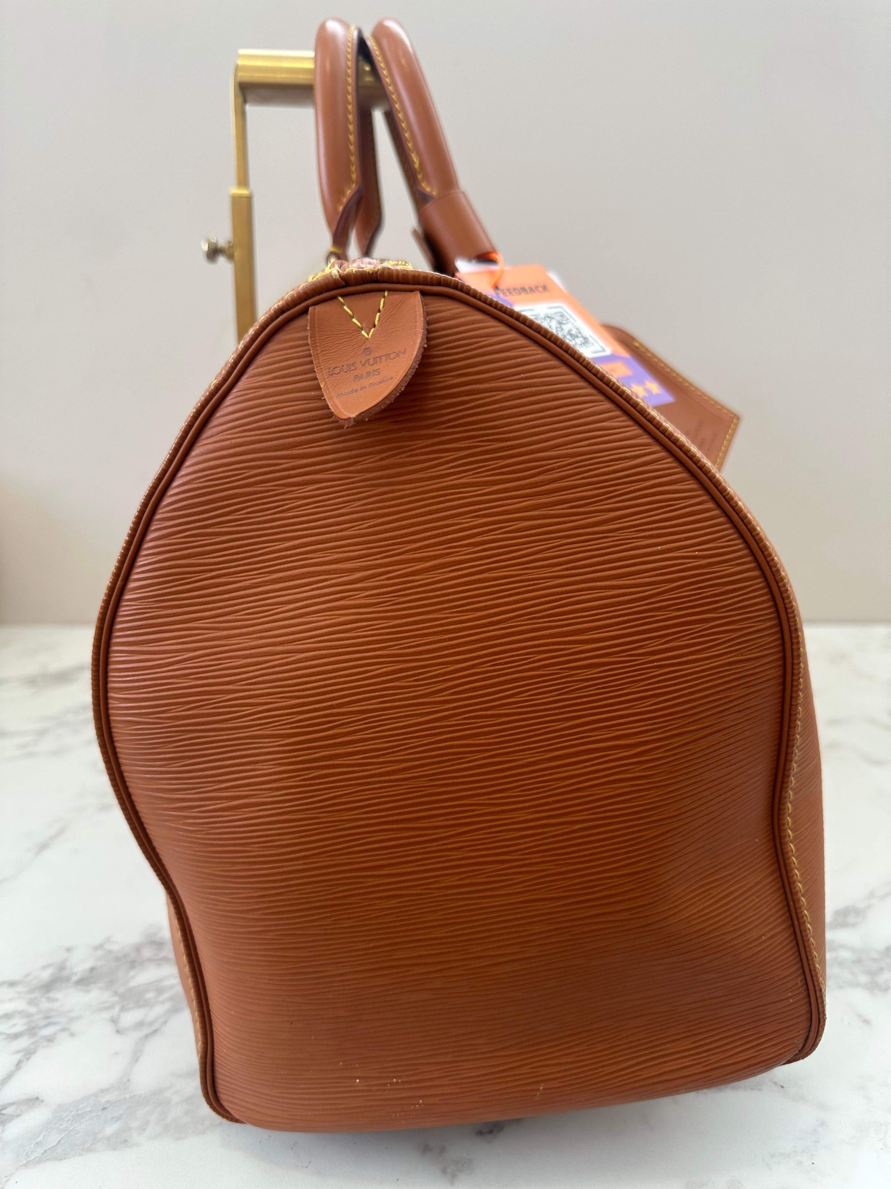 Louis Vuitton Keepall 45 Epi Brown