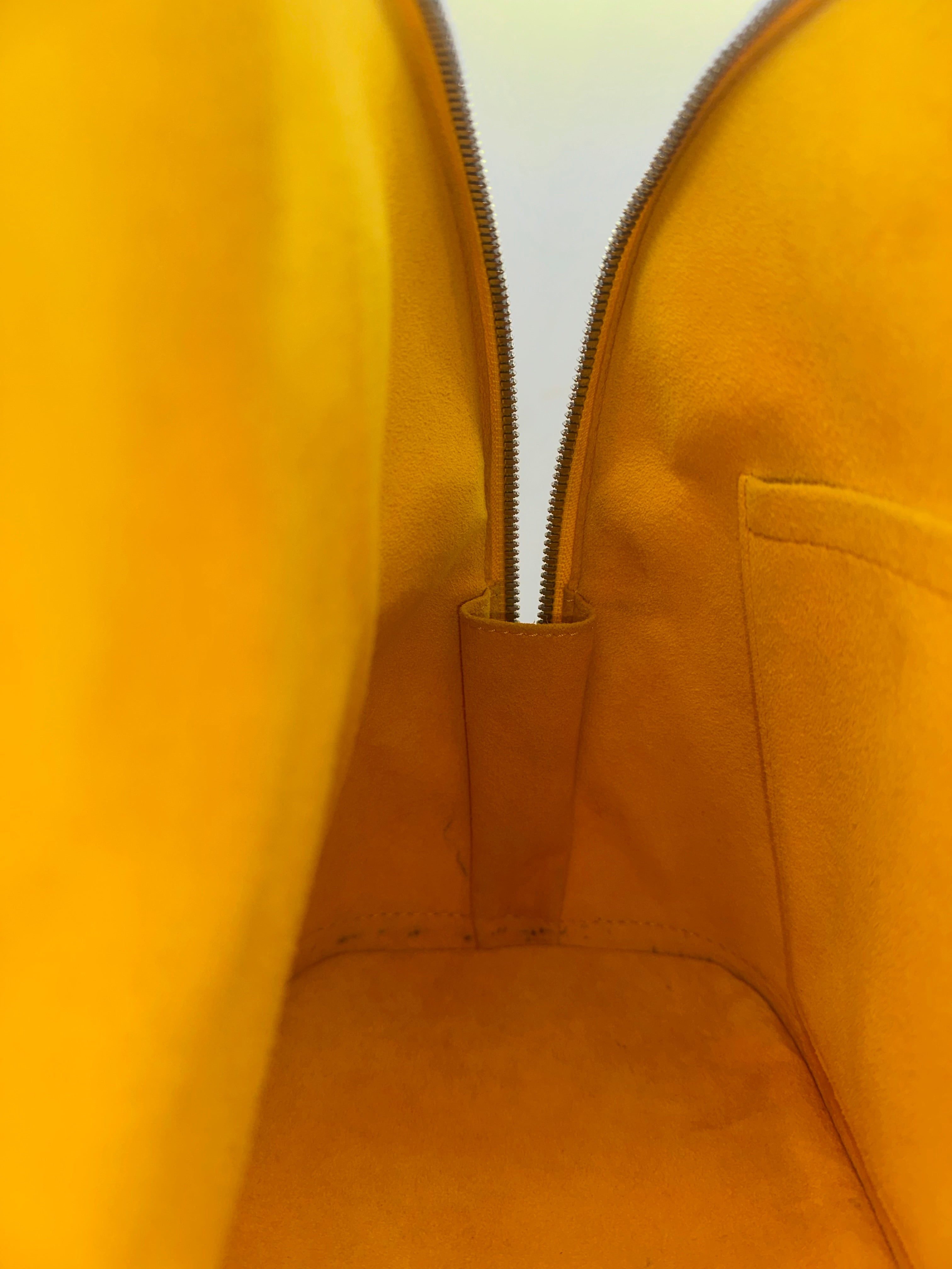 Louis Vuitton Alma PM Epi Yellow