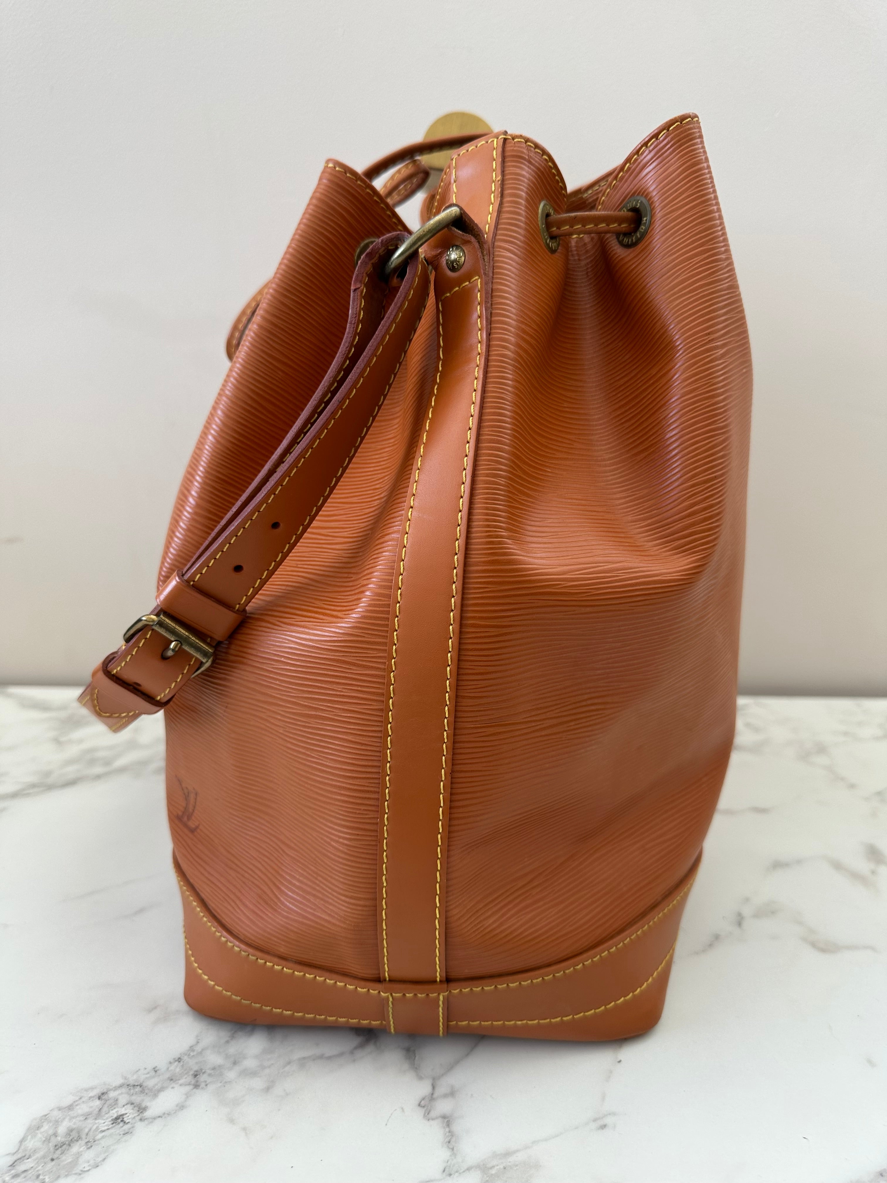 Louis Vuitton Noé Epi Brown