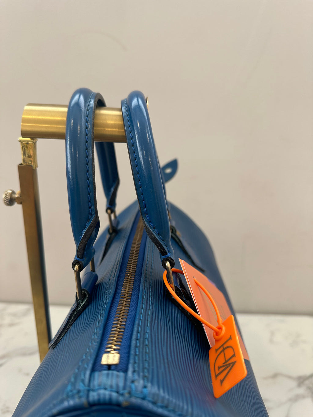 Louis Vuitton  Speedy 25 Epi Blue
