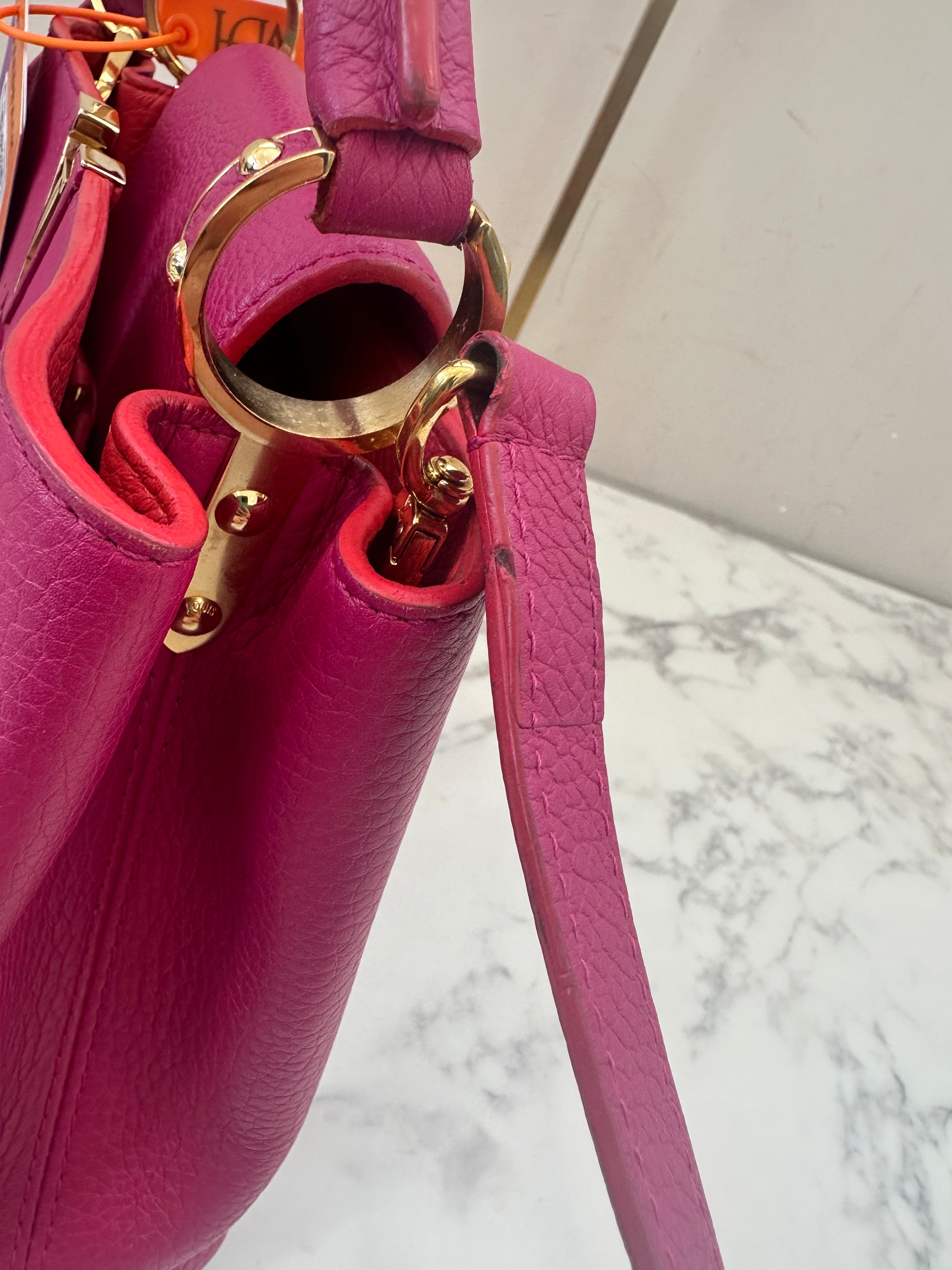 Louis Vuitton Capucines BB Pink