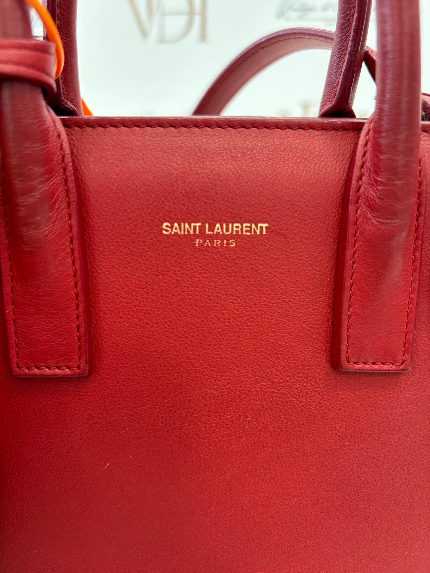 018999 - Saint Laurent Red Sac De Jour