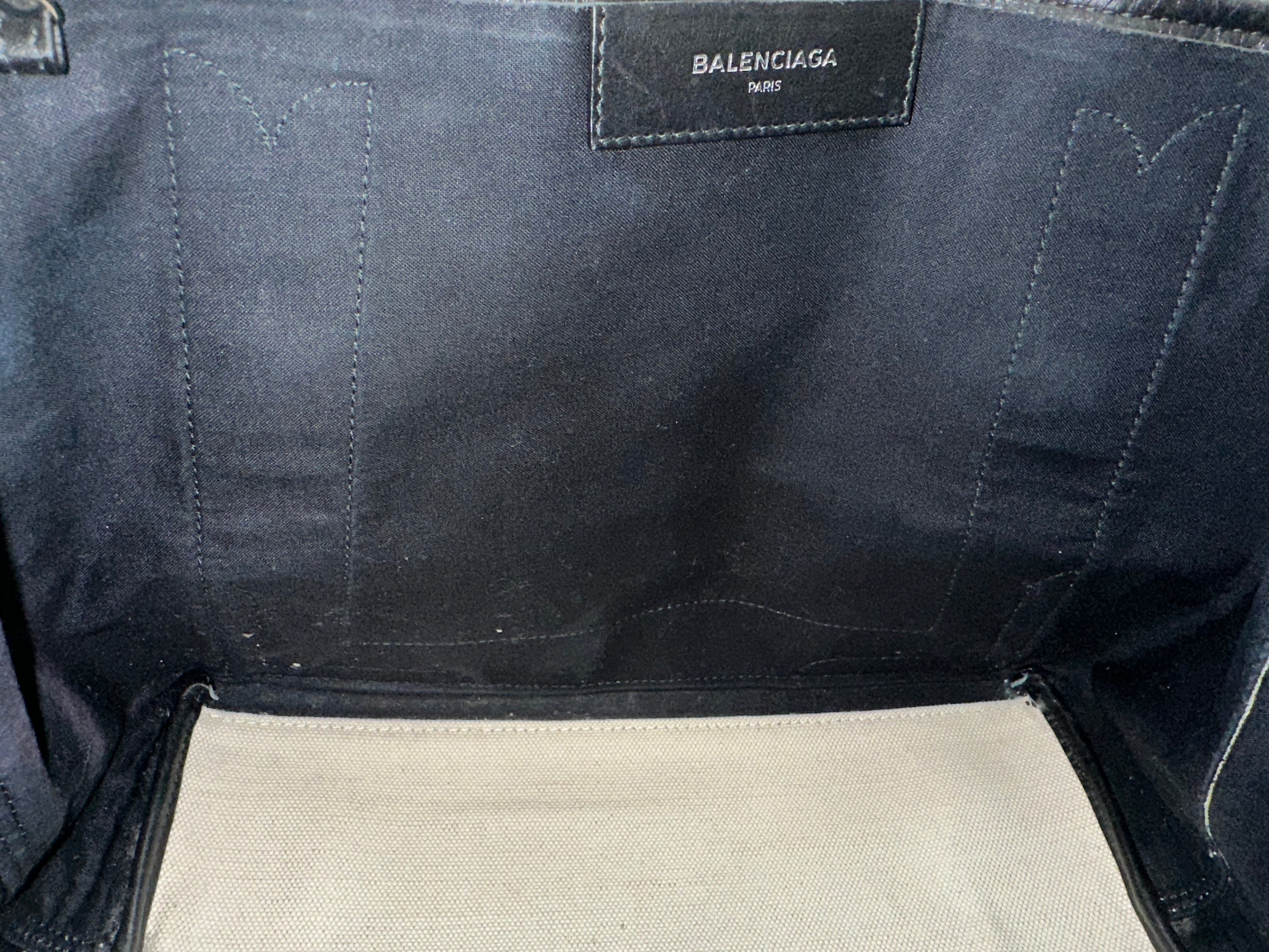 Balenciaga White Canvas