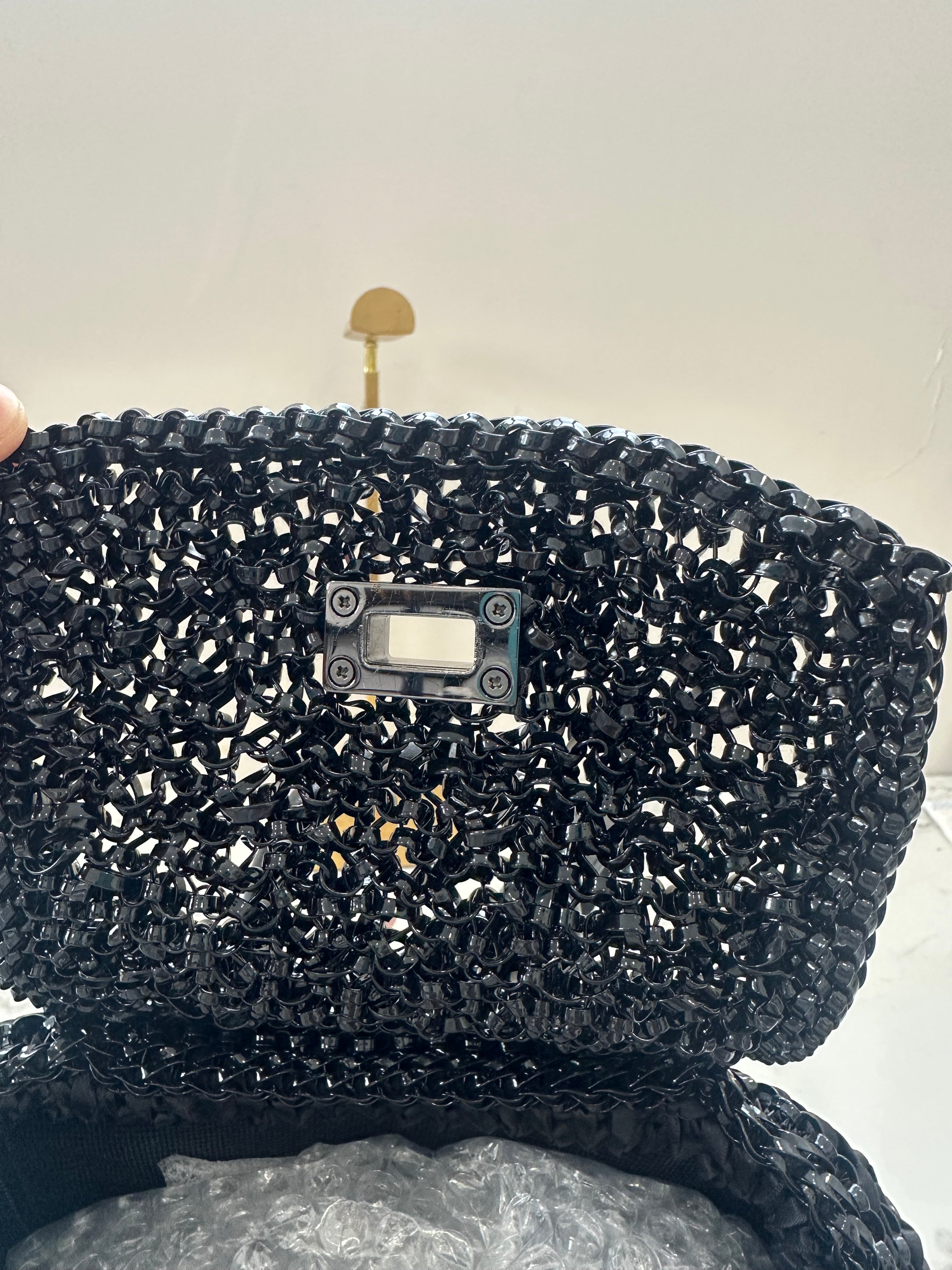 Black wirebag Backpack