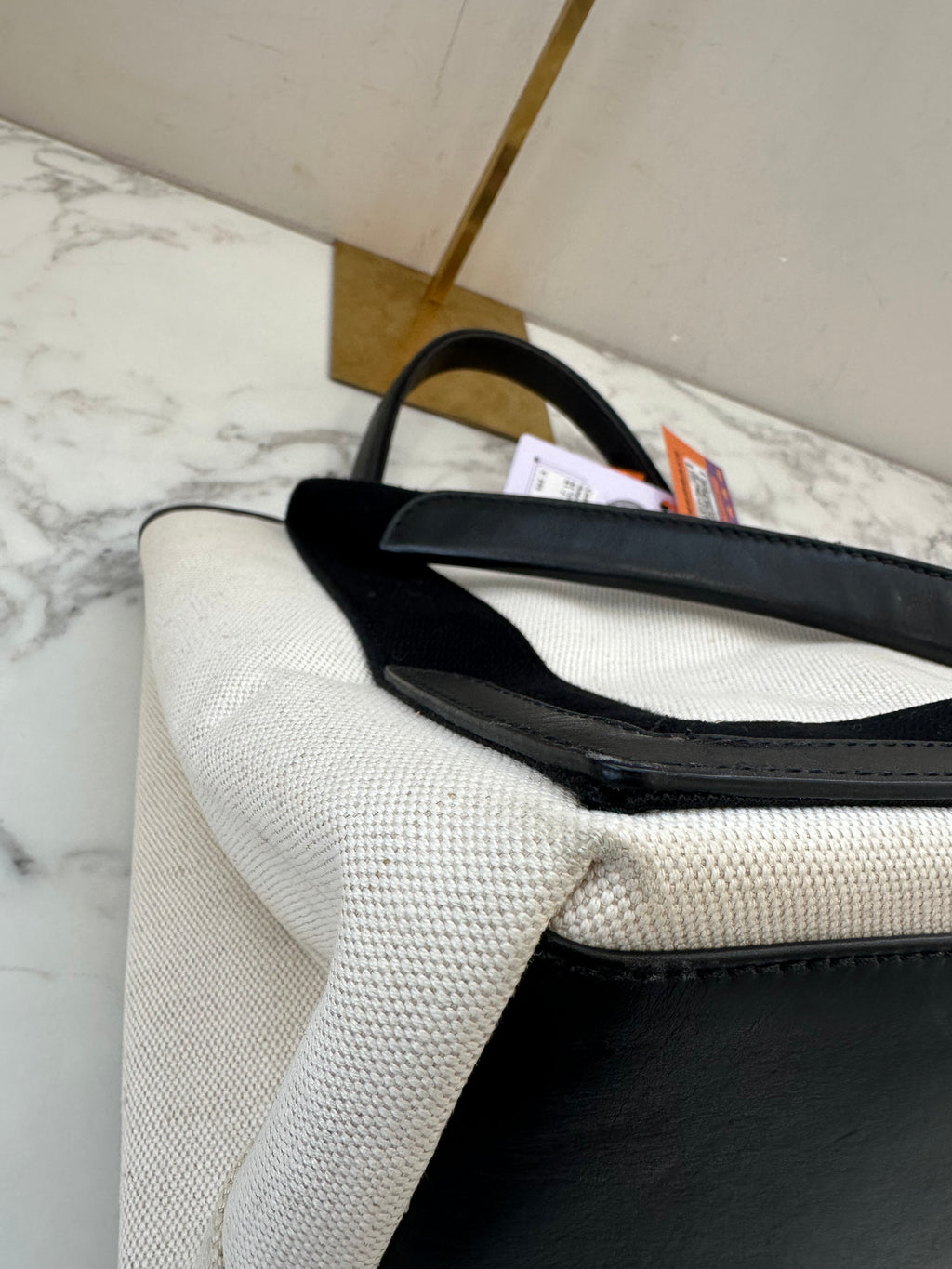 Balenciaga White Canvas