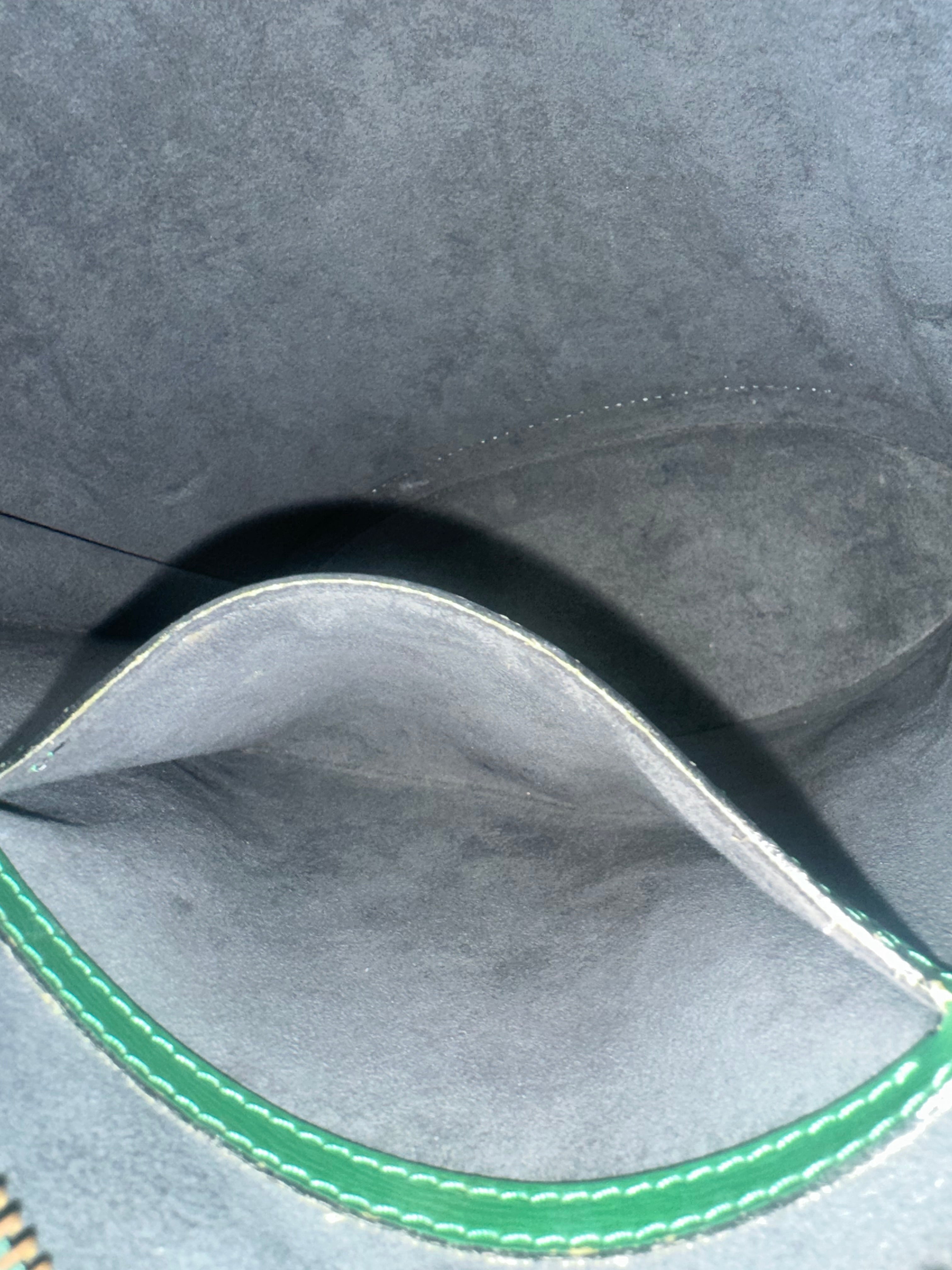 Louis Vuitton Green Epi Saint jacques