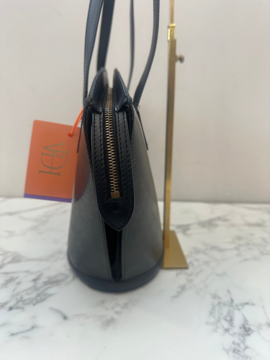 Louis Vuitton Black Epi Saint Jacques