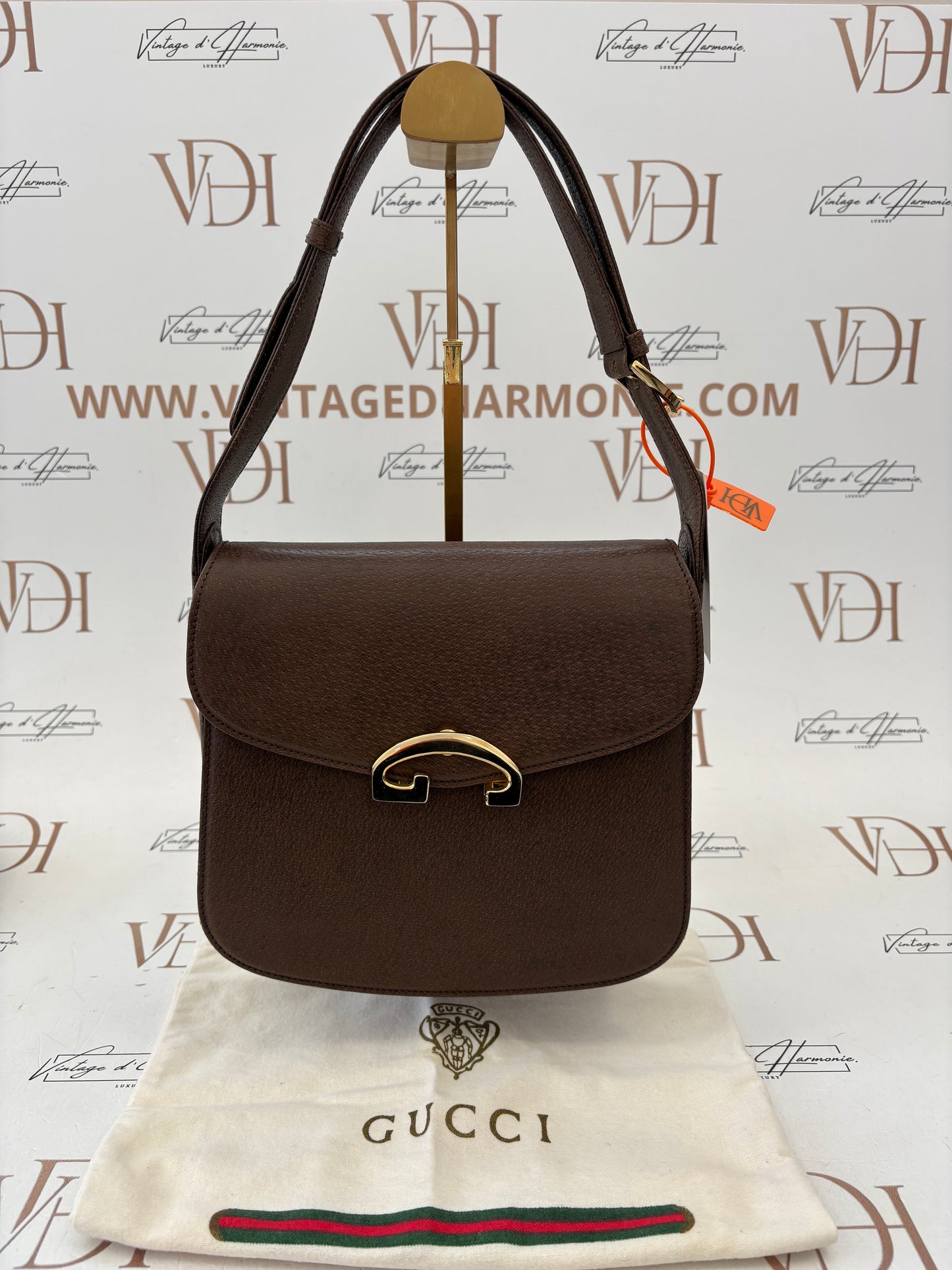 018981 - Gucci Brown Shoulder Bag