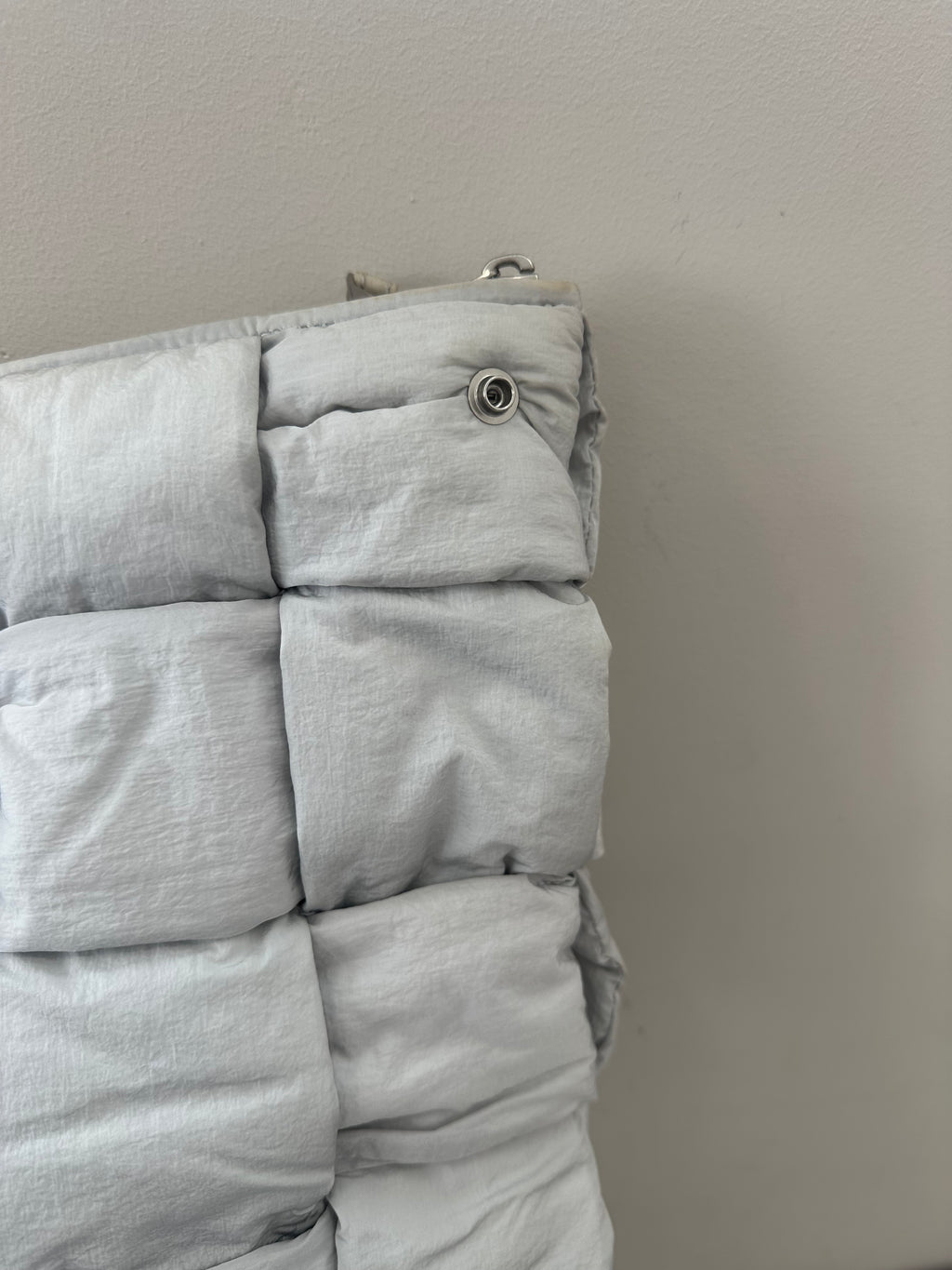 Bottega Veneta Gray Nylon