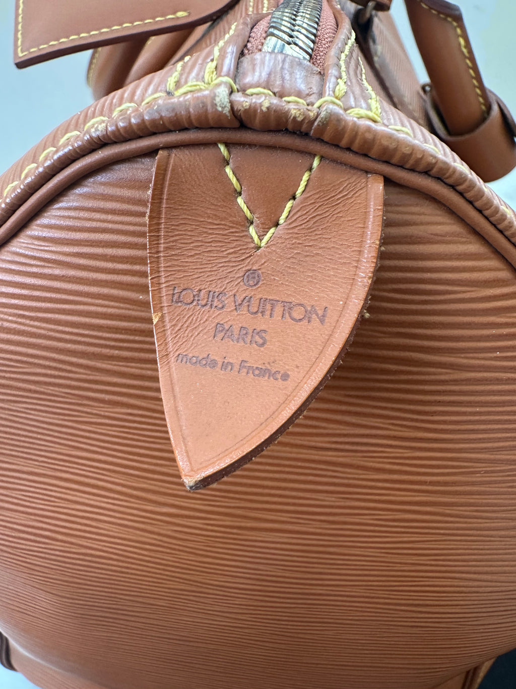 Louis Vuitton Keepall 45 Epi Brown