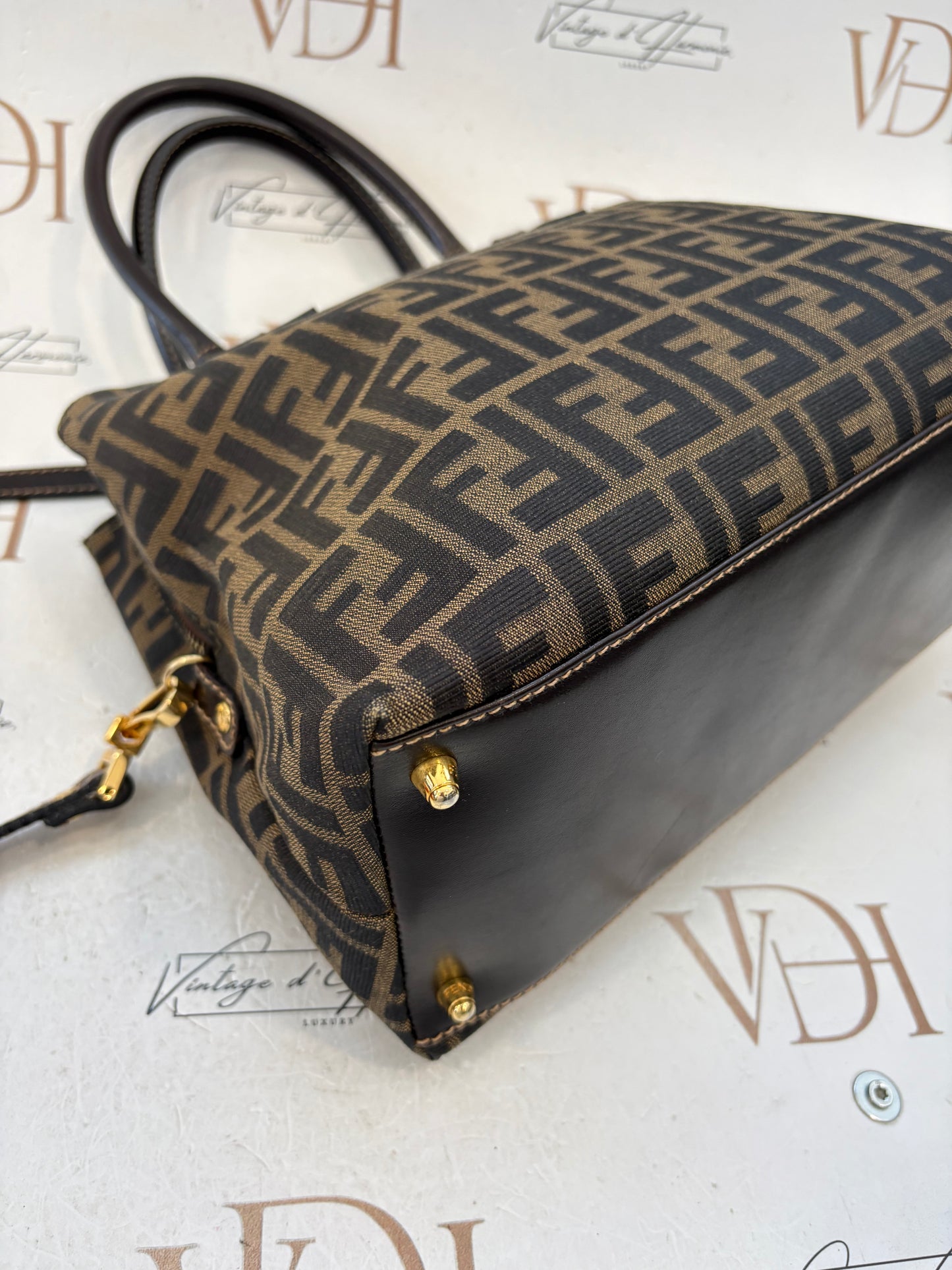 017034 - Fendi Brown Zucca
