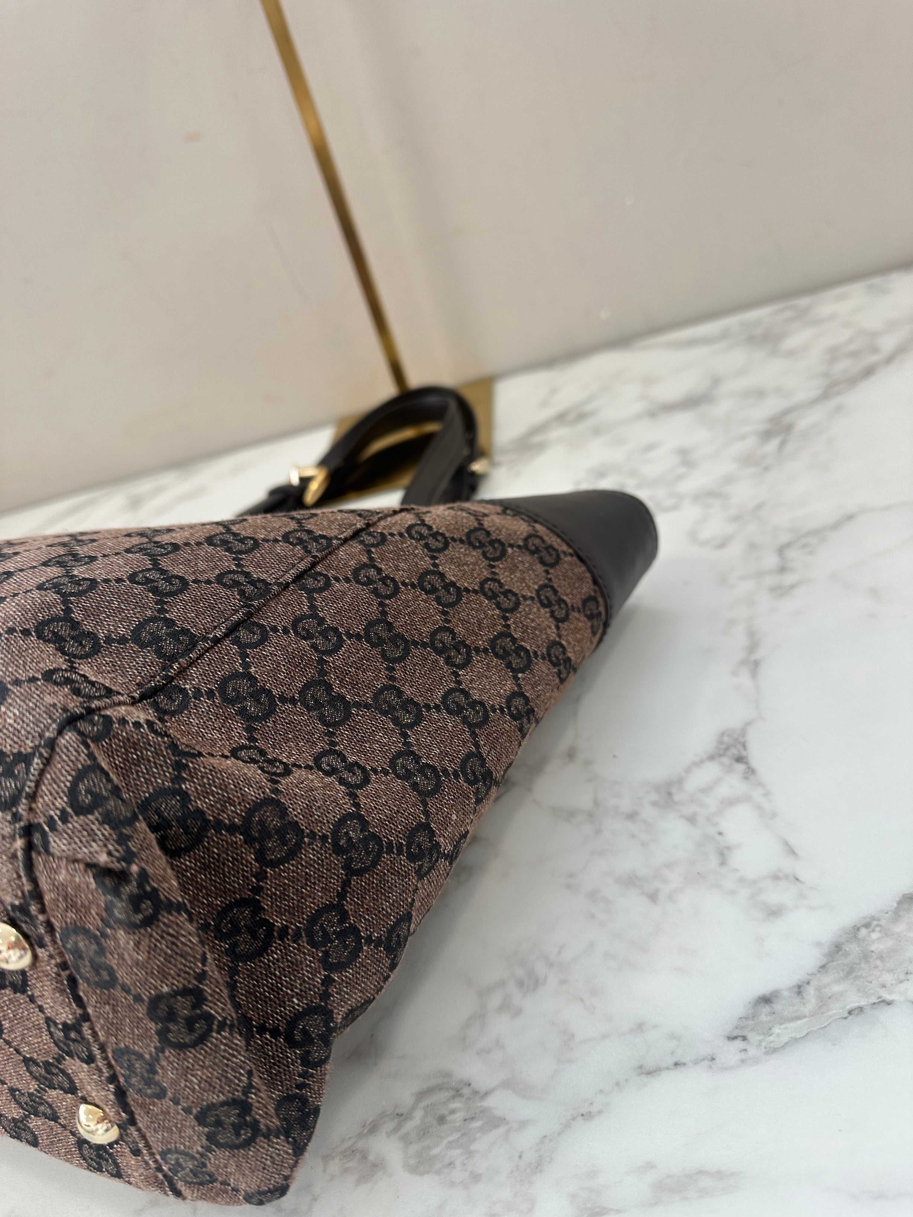 Gucci Brown Canvas GG