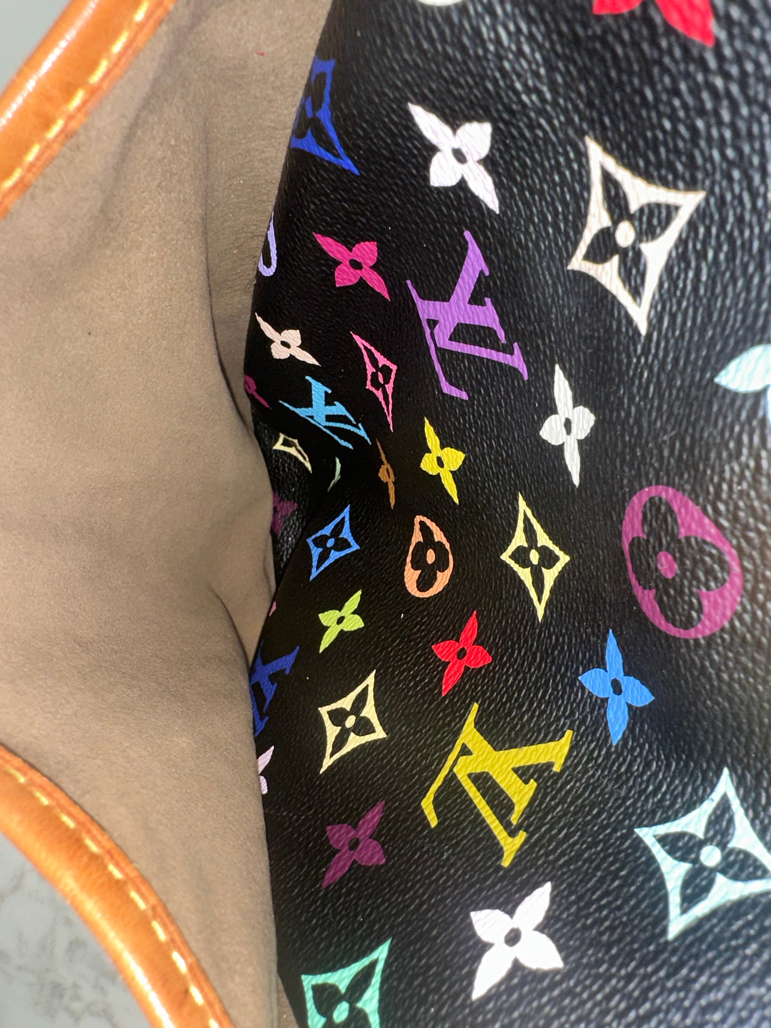 Louis Vuitton Black Multicolor Chrissie
