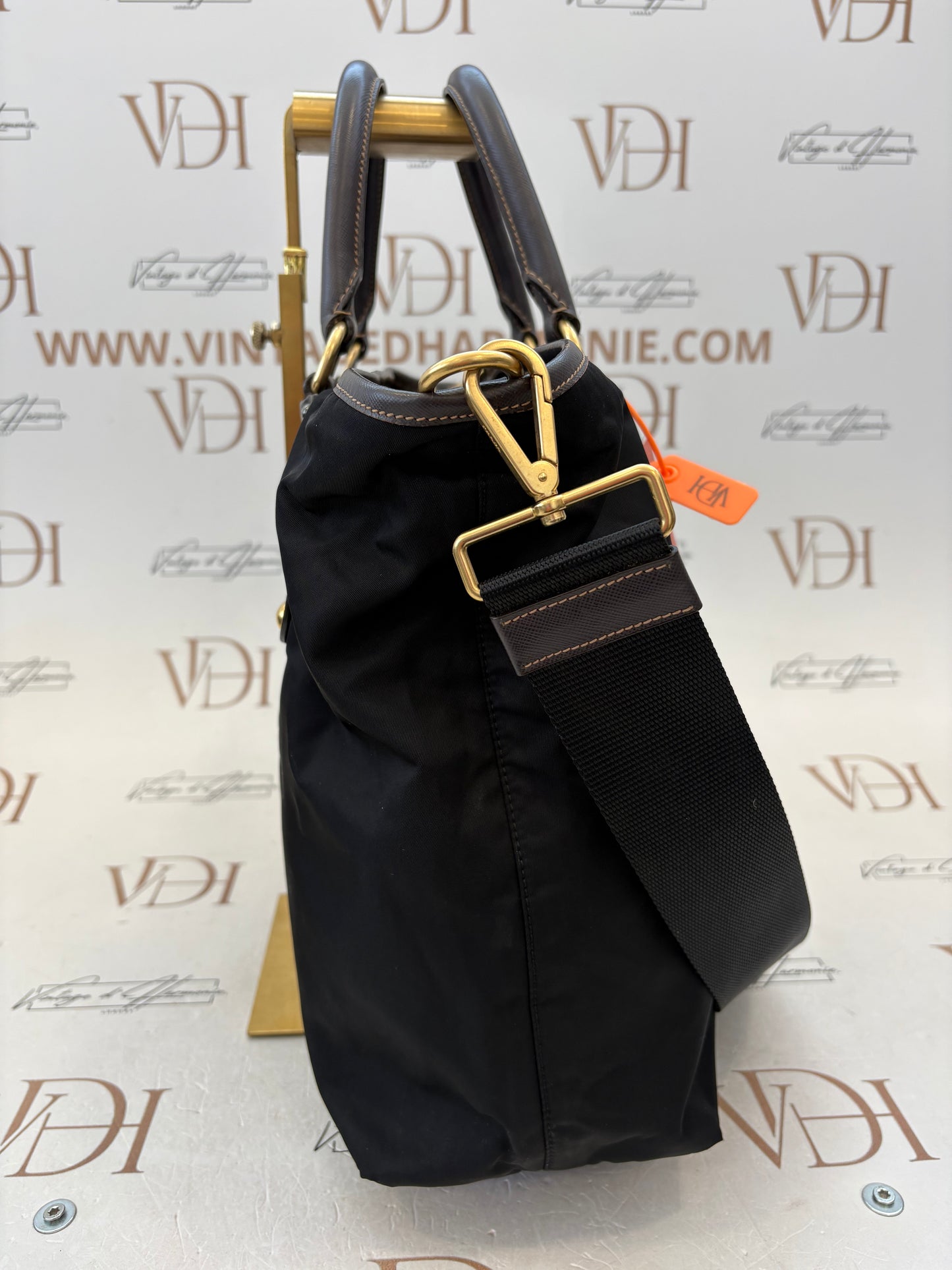 383522 - Prada Black Nylon
